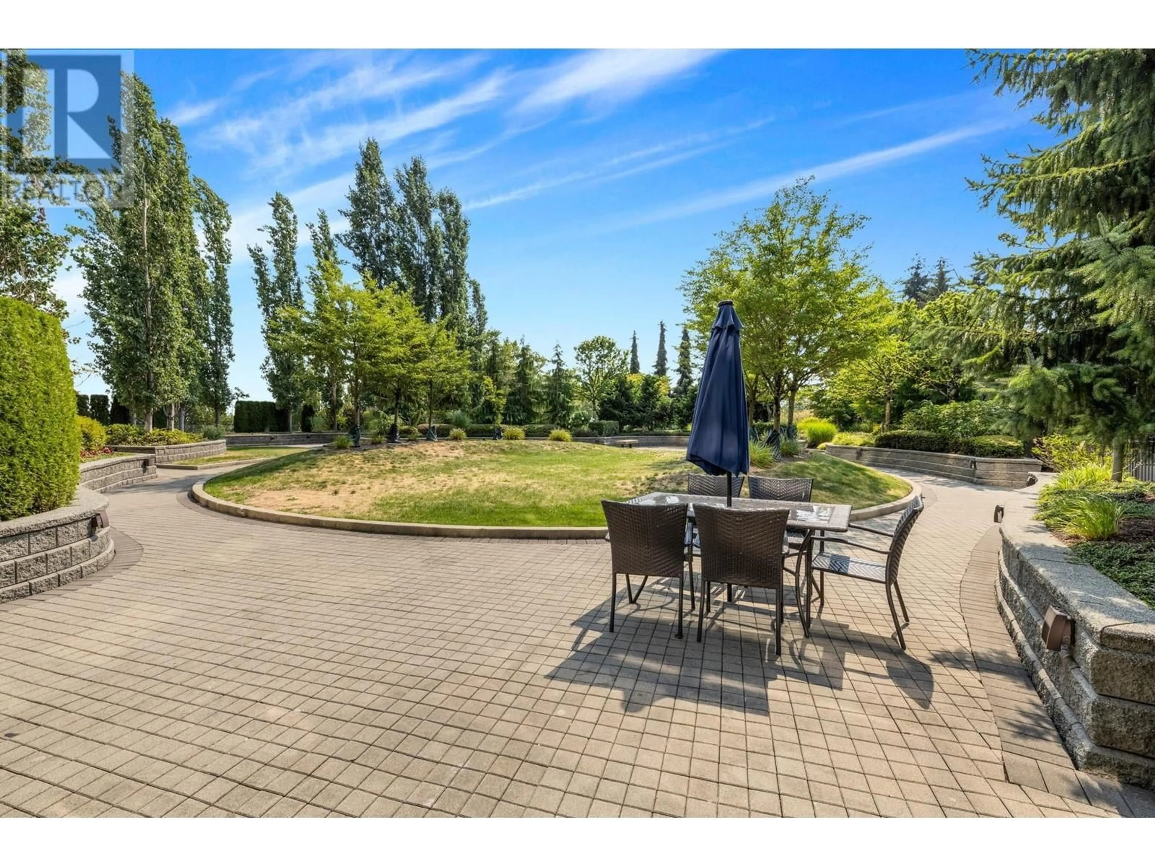 Patio, the fenced backyard for 1608 2789 SHAUGHNESSY STREET, Port Coquitlam British Columbia V3C0C3