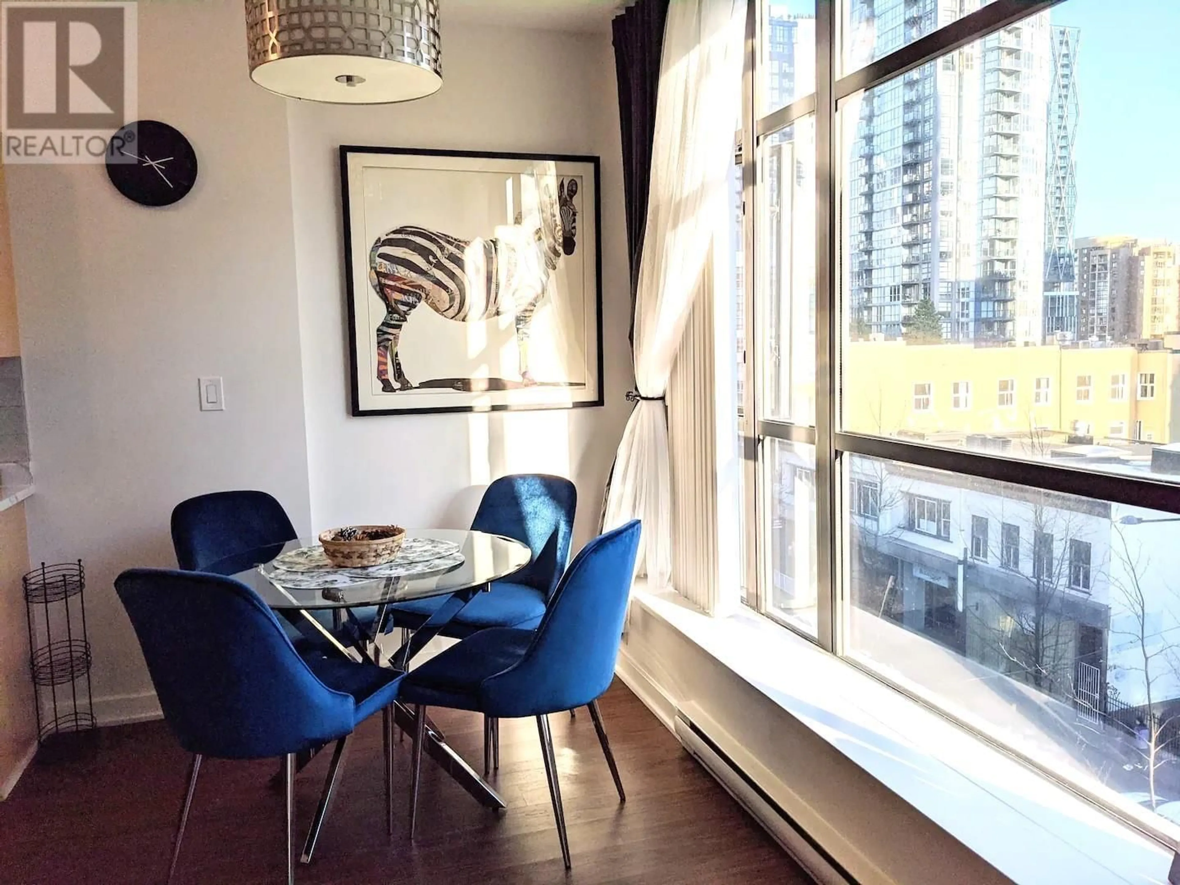 Dining room for 507 1249 GRANVILLE STREET, Vancouver British Columbia V6Z1M5