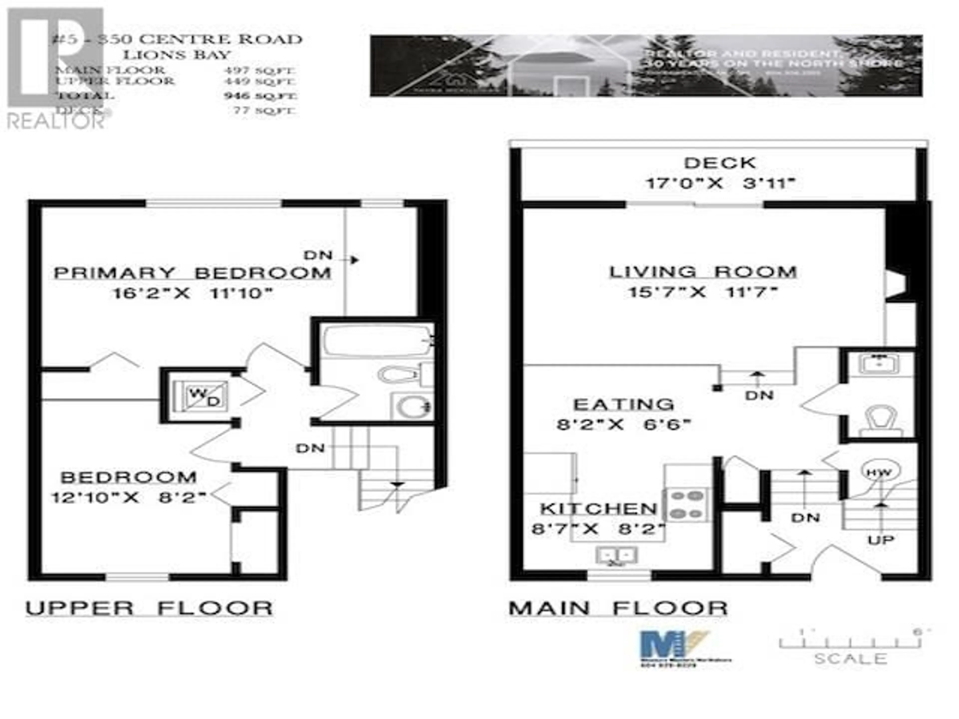 Floor plan for 5 350 CENTRE ROAD, Lions Bay British Columbia V0N2E0