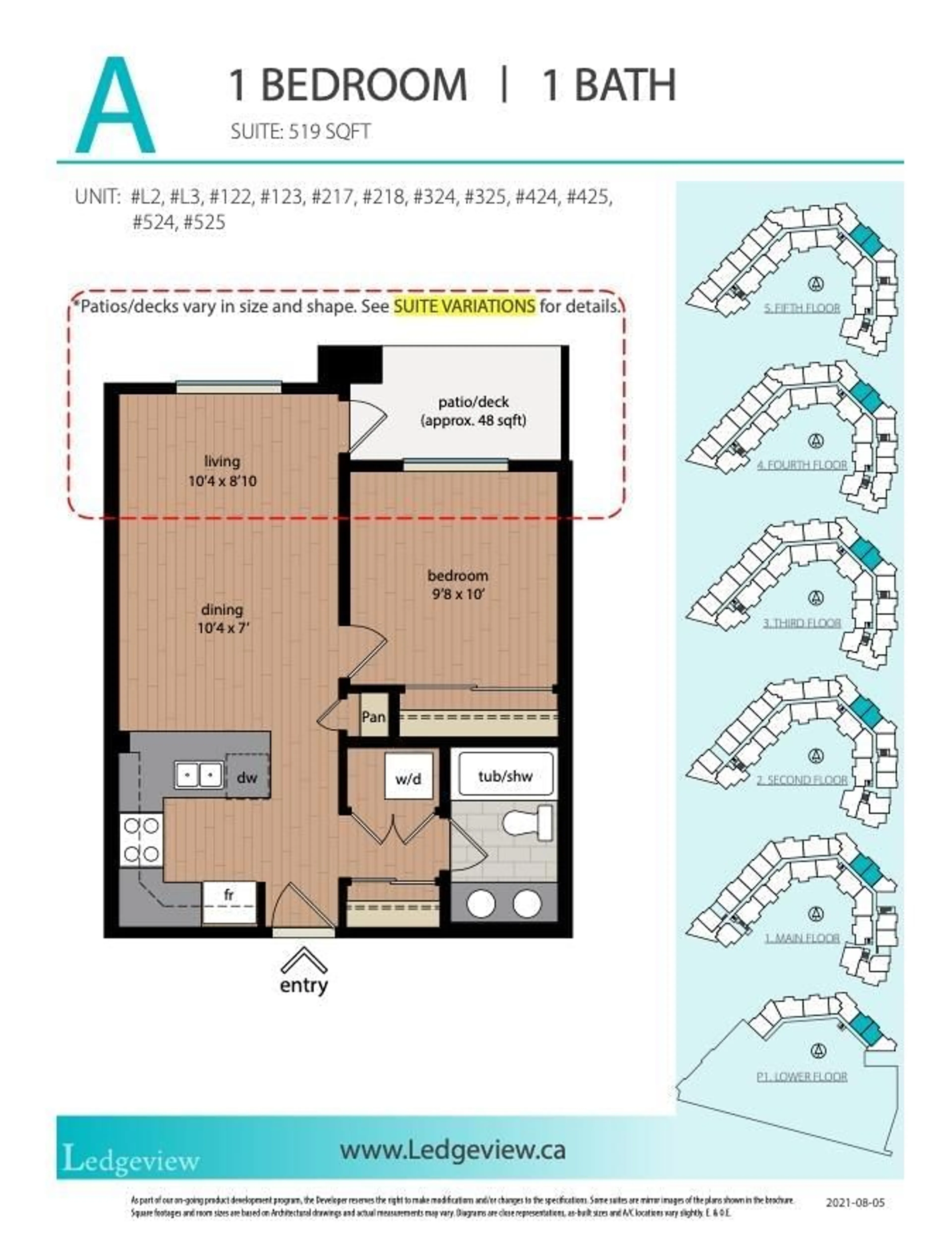 Floor plan for 123 11077 RAVINE ROAD, Surrey British Columbia V3T0R7