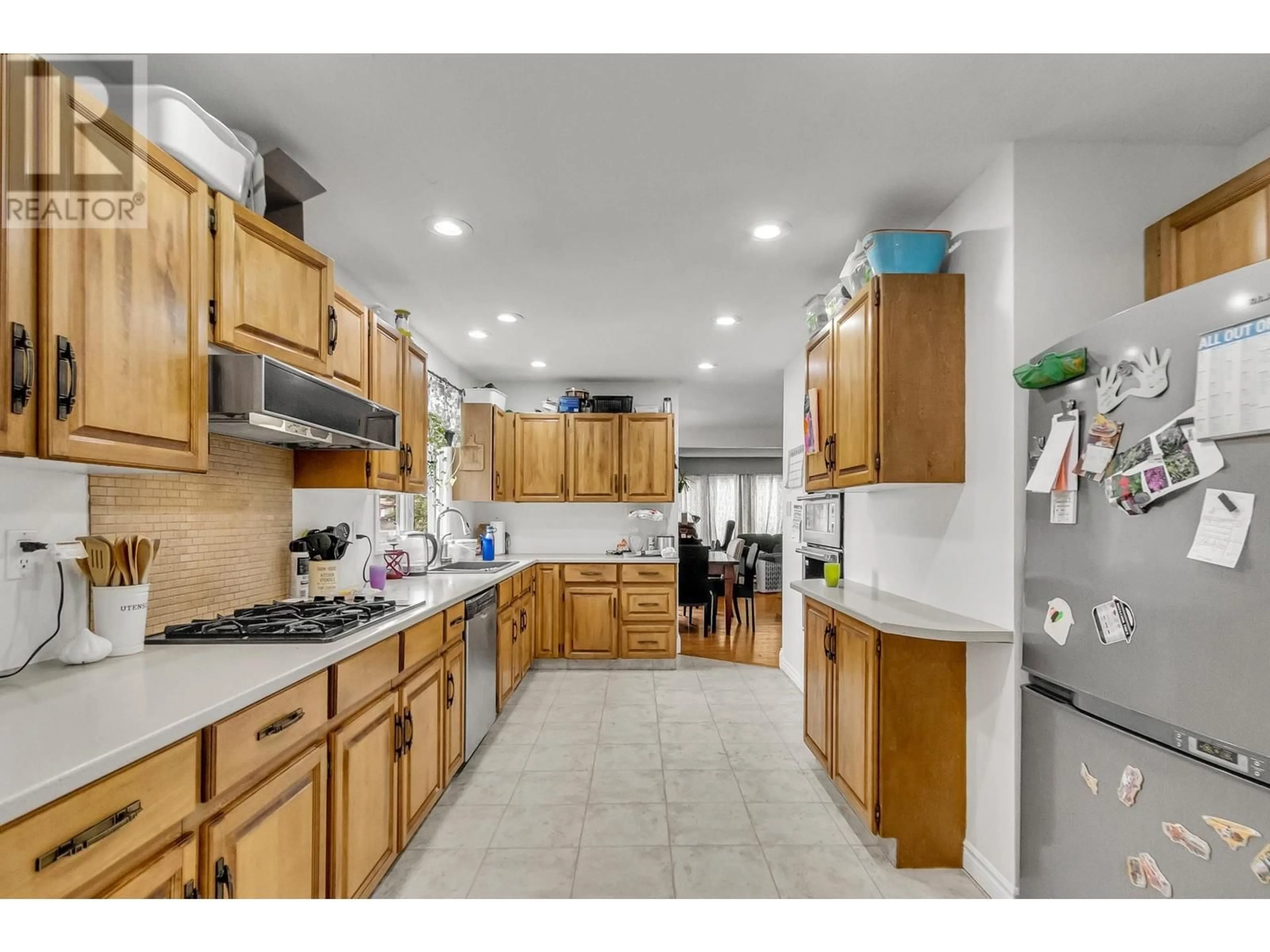 Kitchen, wood floors for 4322 HIGHLAND DRIVE, Prince George British Columbia V2K2C6