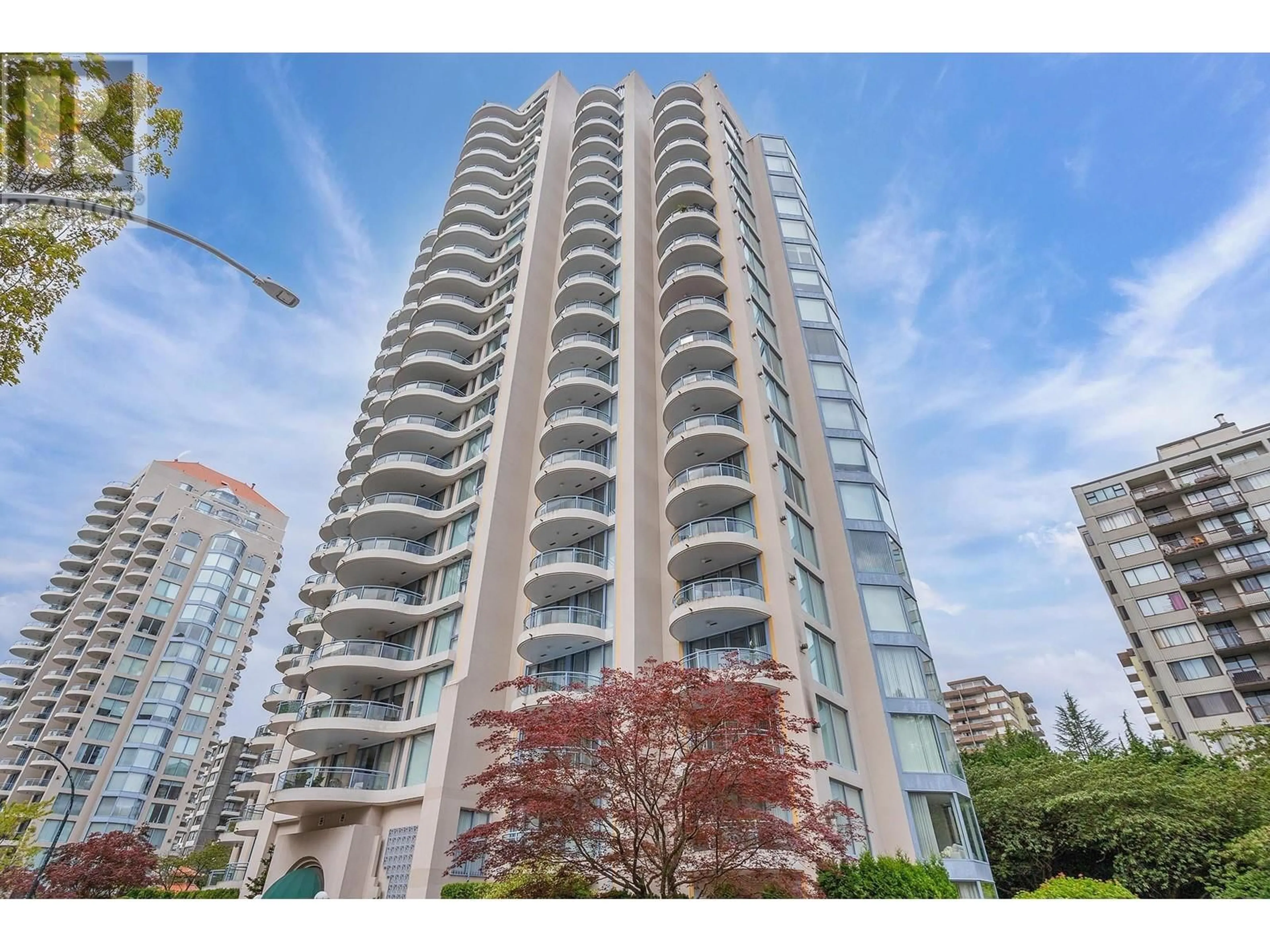 A pic from exterior of the house or condo, the front or back of building for 1204 719 PRINCESS STREET, New Westminster British Columbia V3M6T9