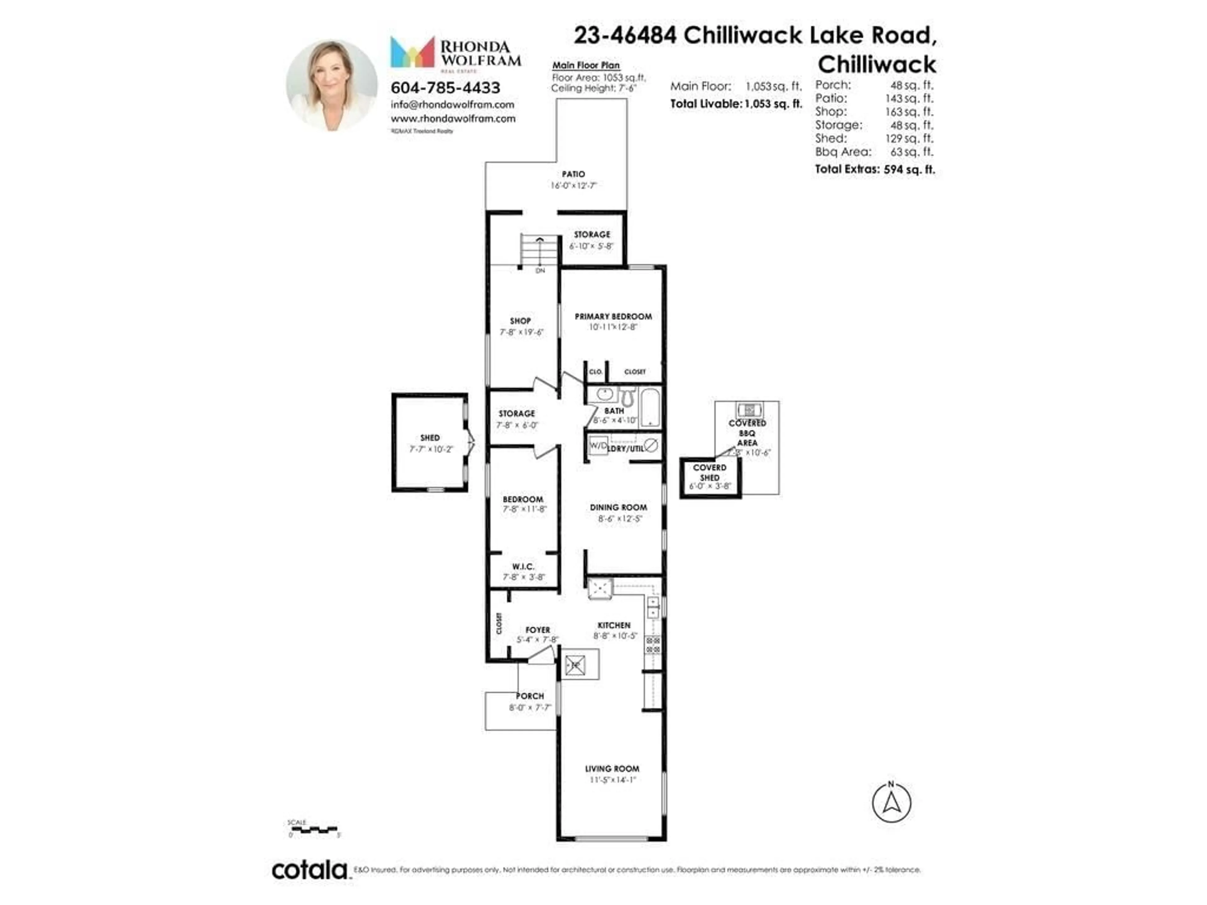 Floor plan for 23 46484 CHILLIWACK LAKE ROAD|Chilliwack, Chilliwack British Columbia V2R3R7