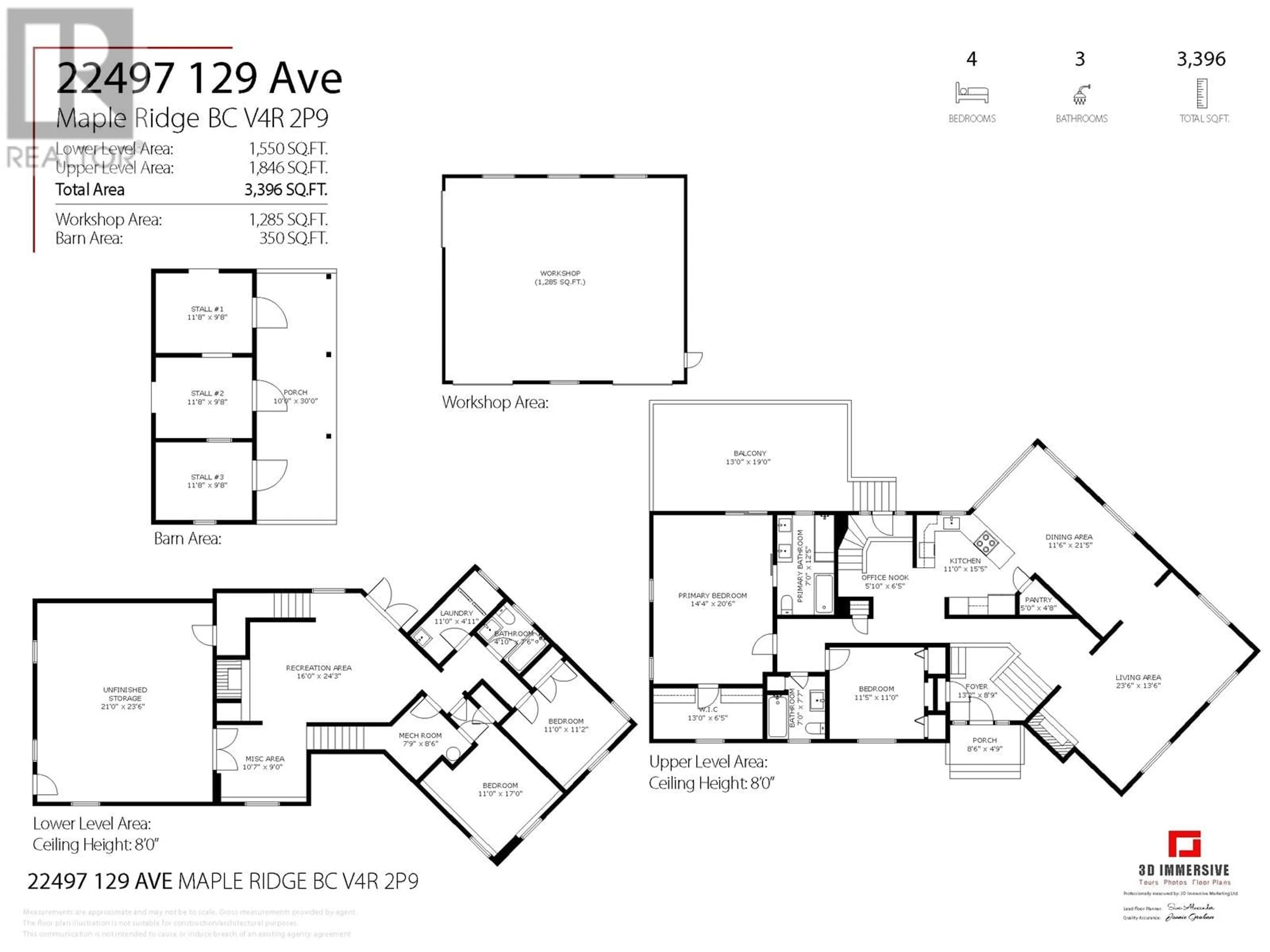 Floor plan for 22497 129 AVENUE, Maple Ridge British Columbia V4R2P9