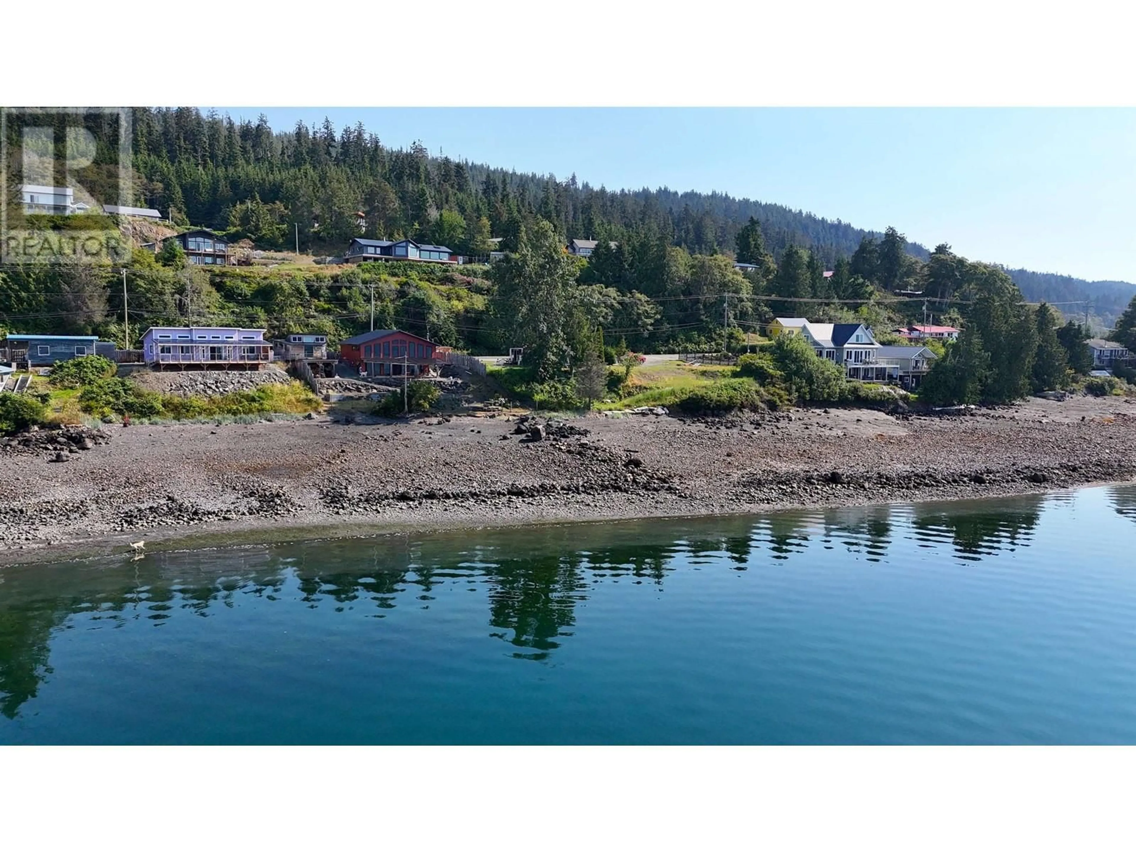 A pic from exterior of the house or condo, the view of lake or river for 3506 OCEANVIEW DRIVE, Daajing Giids City British Columbia V0T1S0