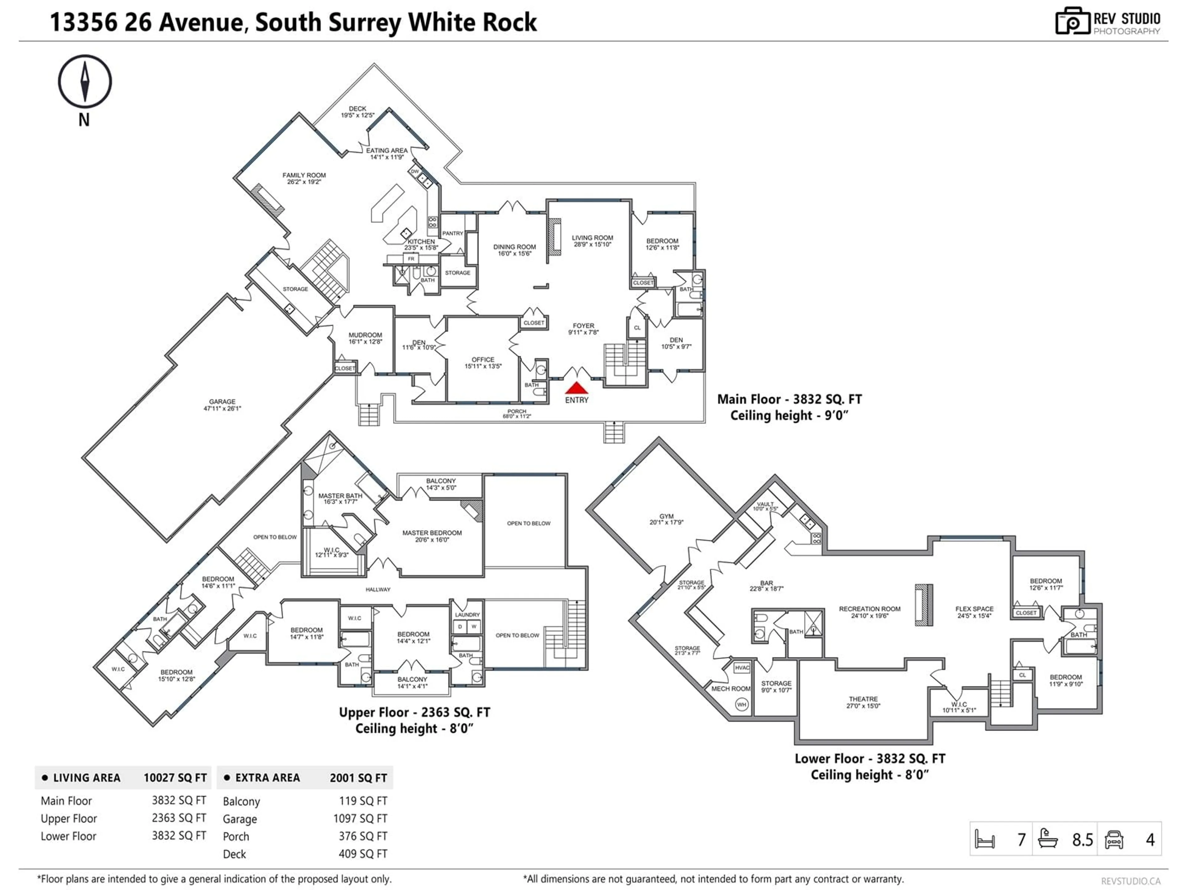 Floor plan for 13356 26, Surrey British Columbia V4P1Y3