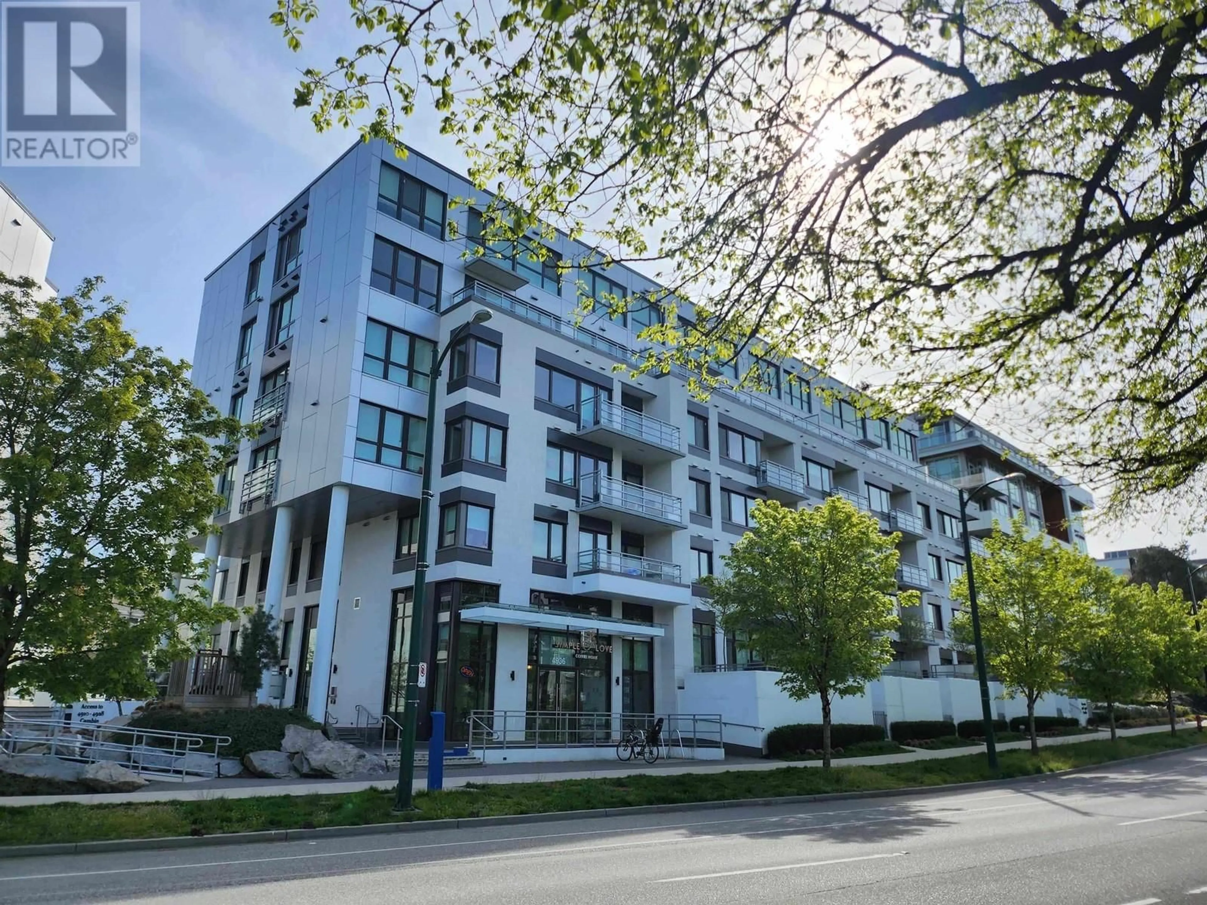 A pic from exterior of the house or condo, the street view for 303 4932 CAMBIE STREET, Vancouver British Columbia V5Z0K1