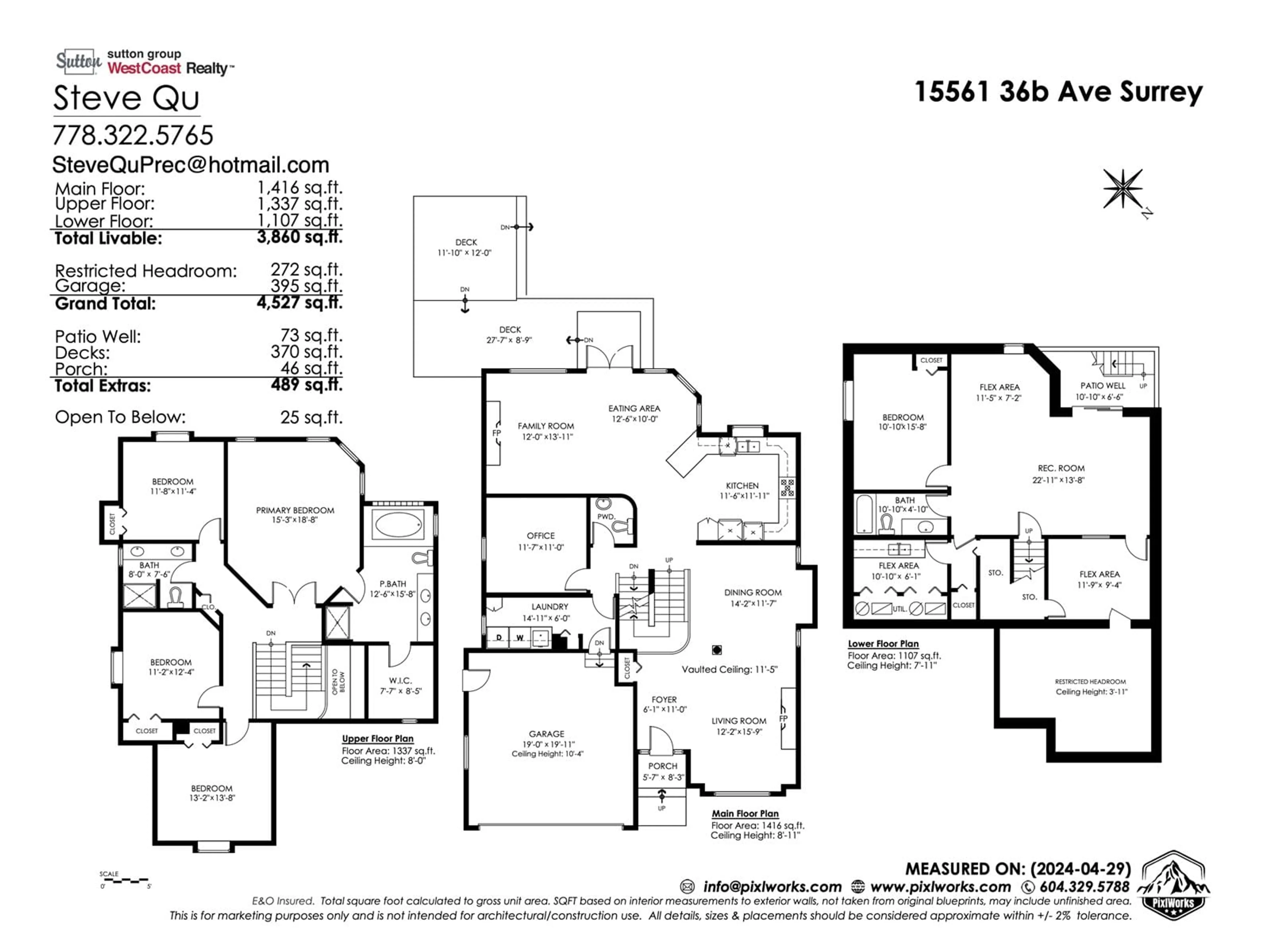 Floor plan for 15561 36B AVENUE, Surrey British Columbia V3Z0H1