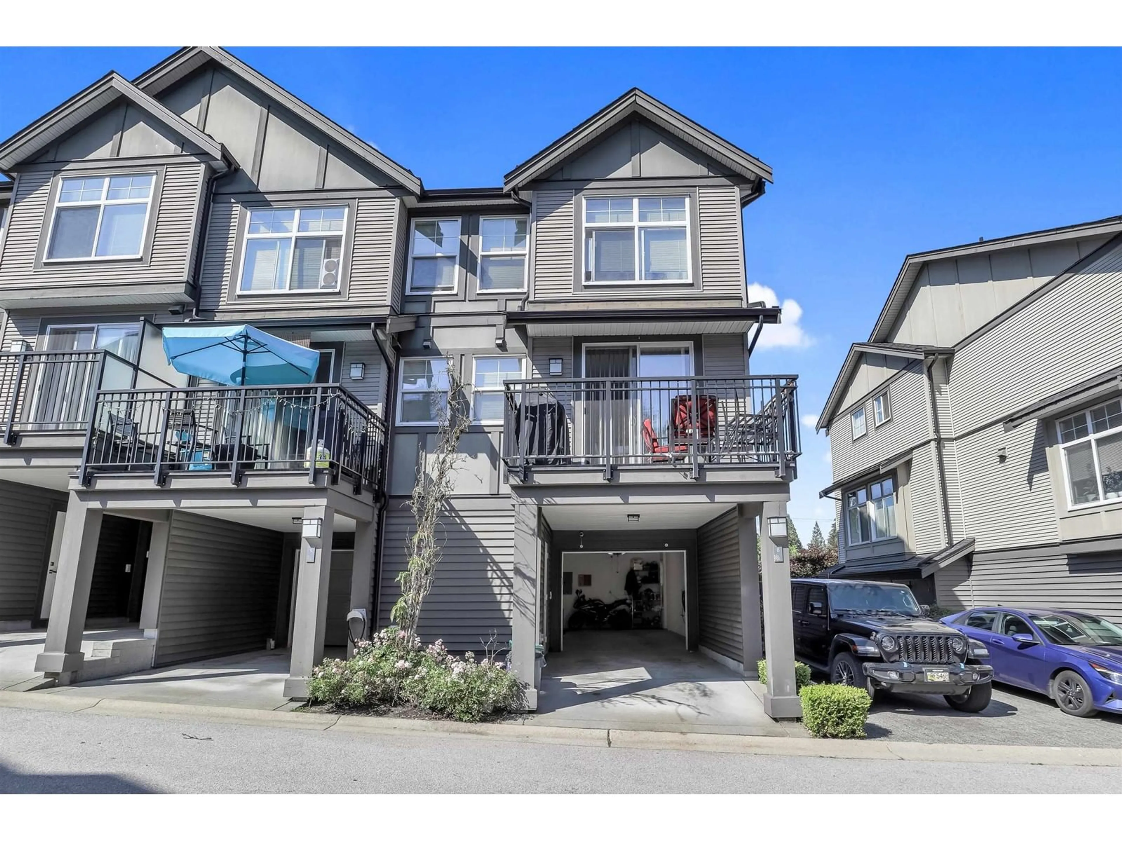 A pic from exterior of the house or condo, the street view for 8 15788 104 AVENUE, Surrey British Columbia V4N6M6