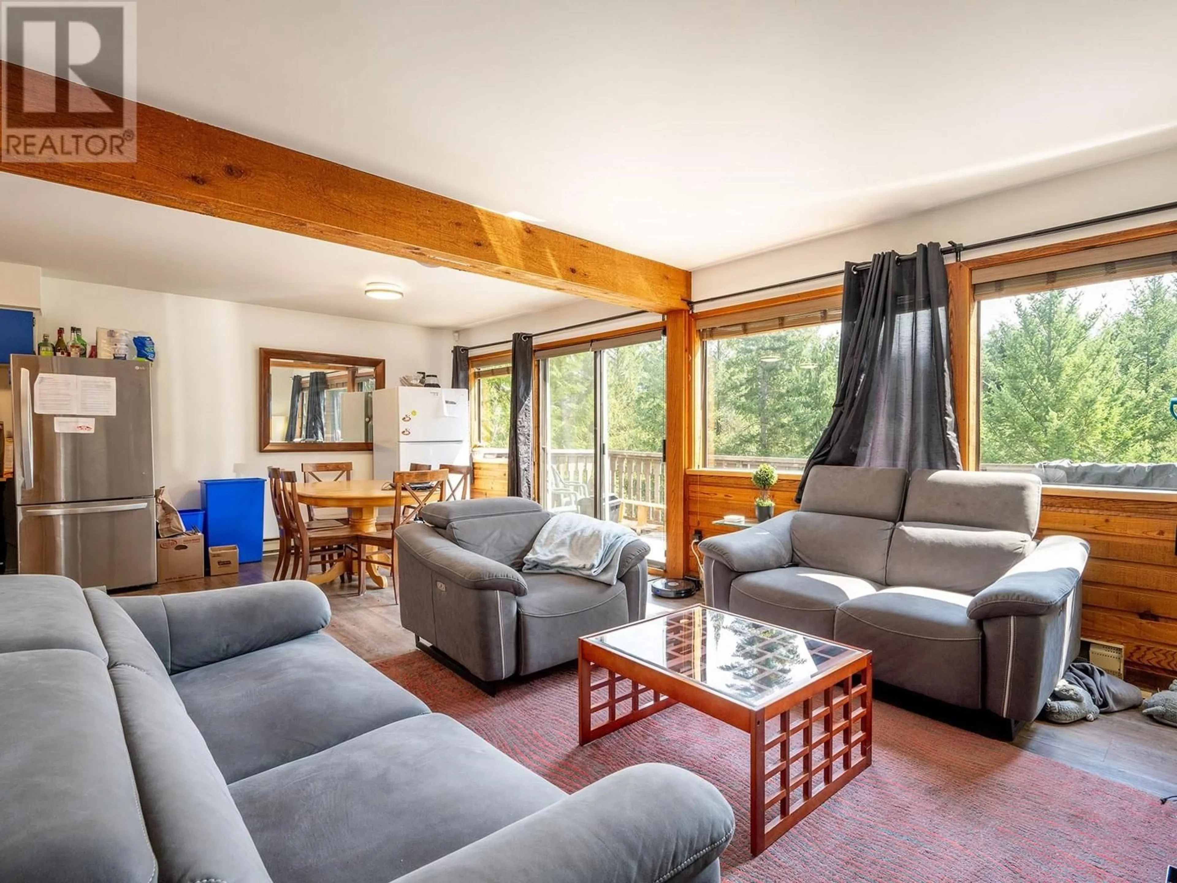 Living room, wood floors for 8464 MATTERHORN DRIVE, Whistler British Columbia V8E0G1