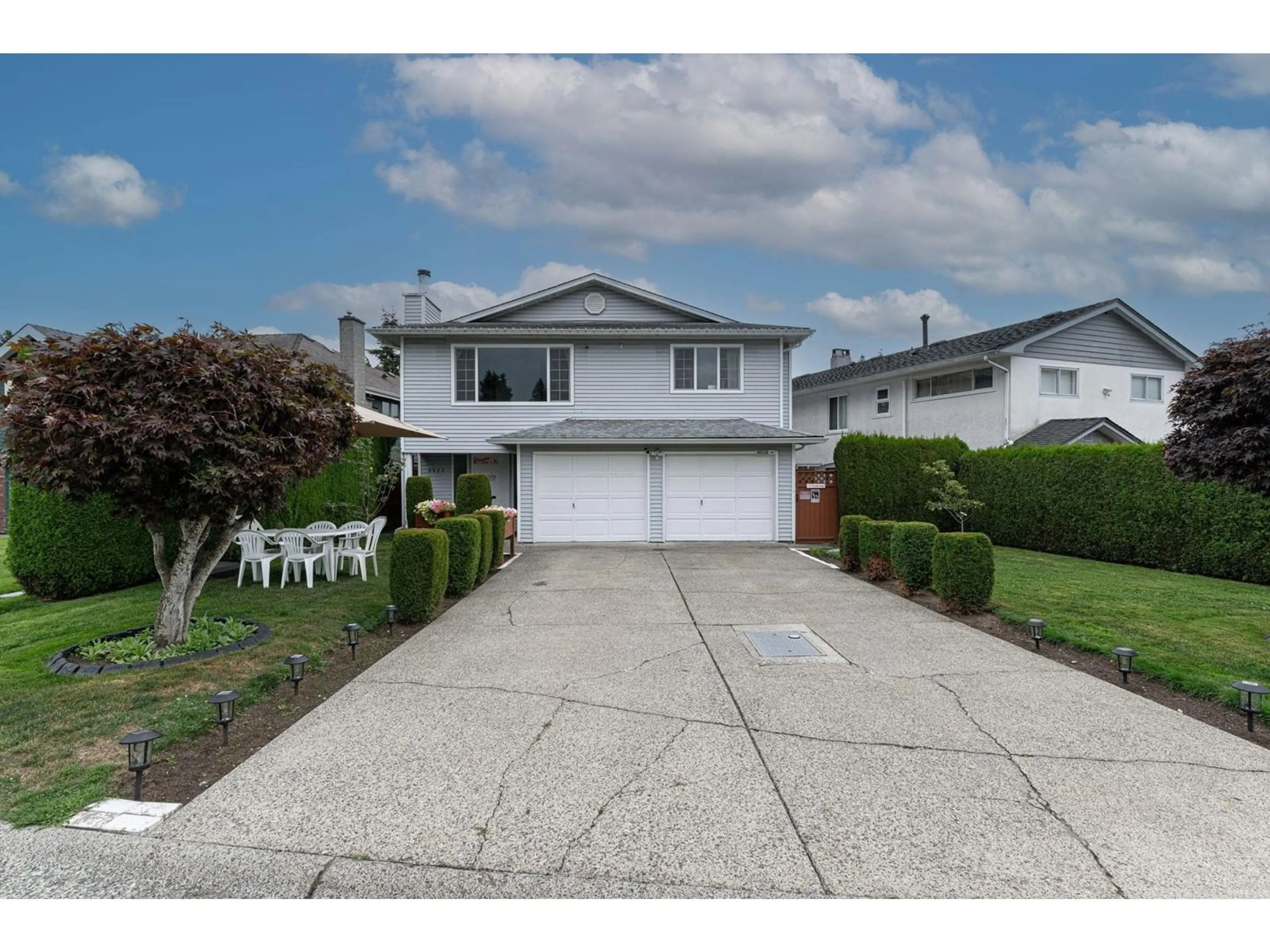 Frontside or backside of a home, the street view for 9022 FIRCREST DRIVE, Delta British Columbia V4C7M3