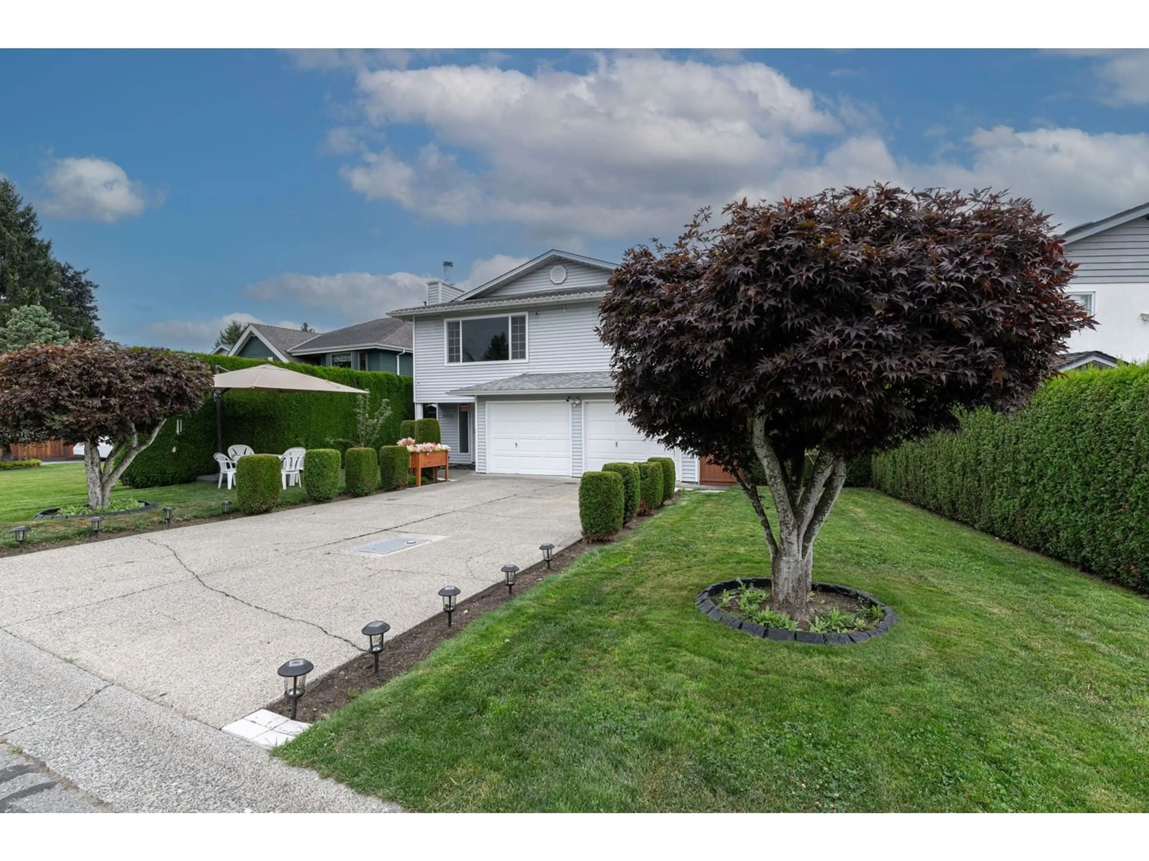 Frontside or backside of a home, the fenced backyard for 9022 FIRCREST DRIVE, Delta British Columbia V4C7M3