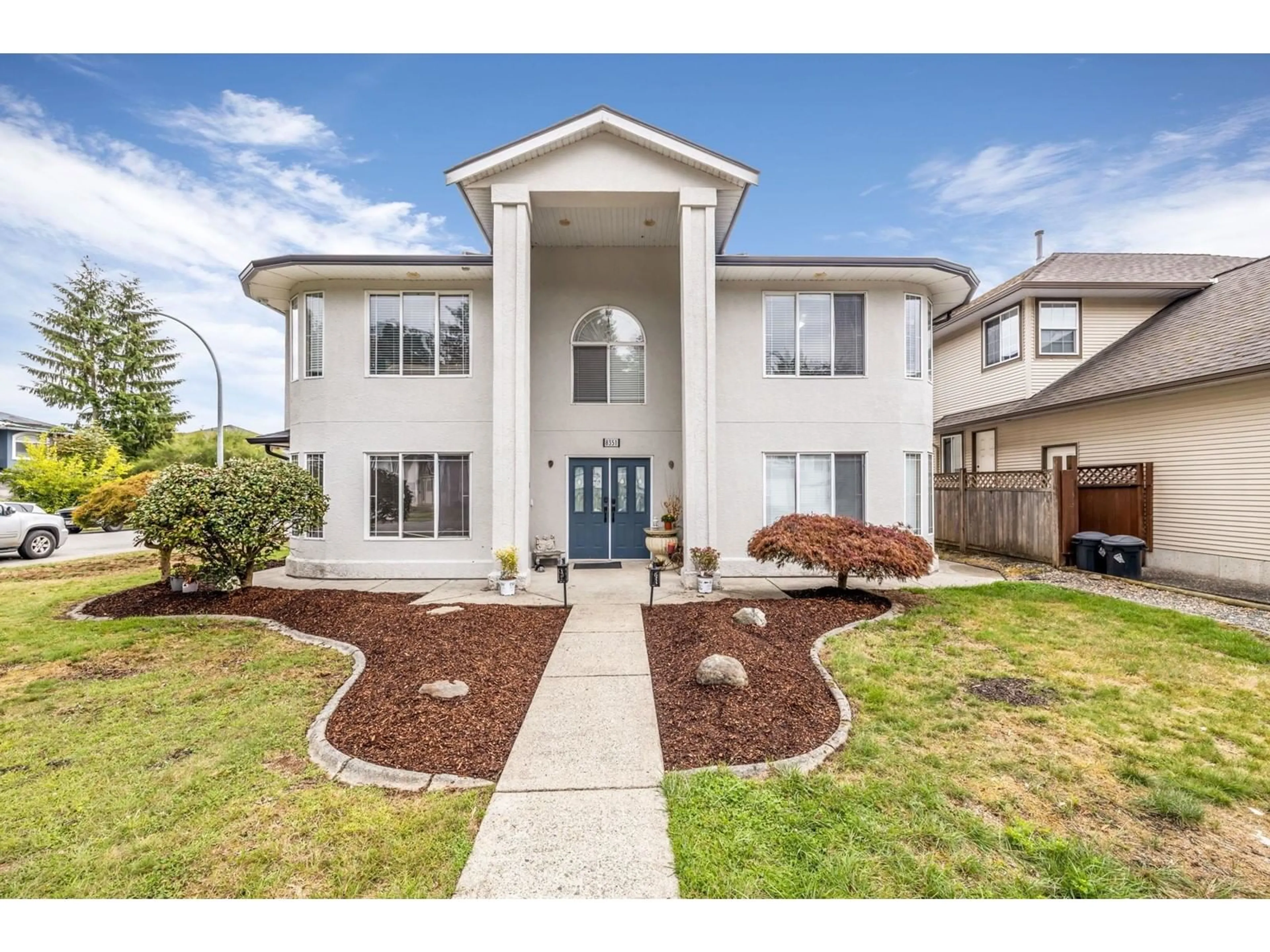 Home with vinyl exterior material, street for 8351 MILLER, Mission British Columbia V2V6H7