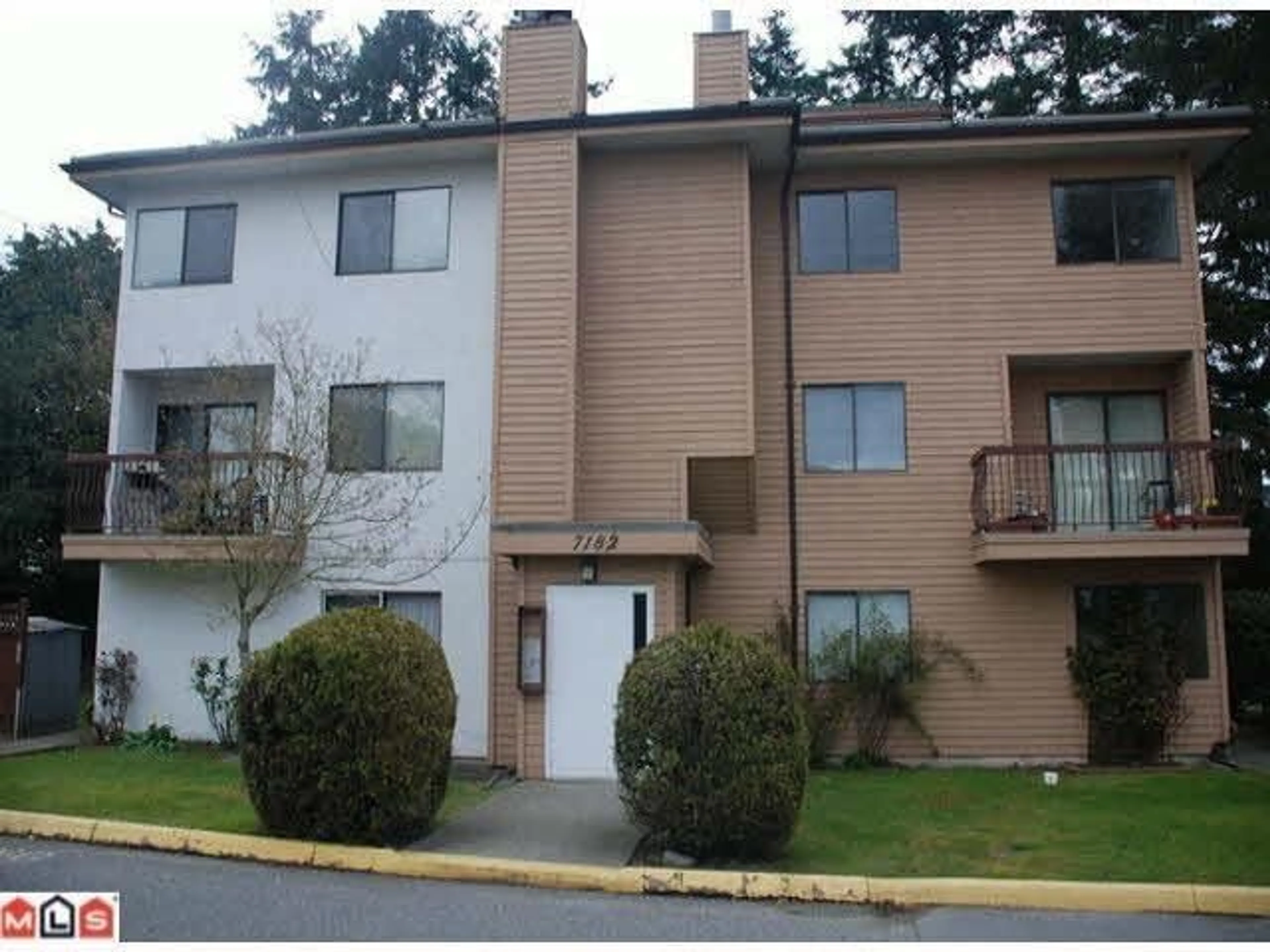 A pic from exterior of the house or condo, the front or back of building for 201 7182 133A STREET, Surrey British Columbia V3W7Z9