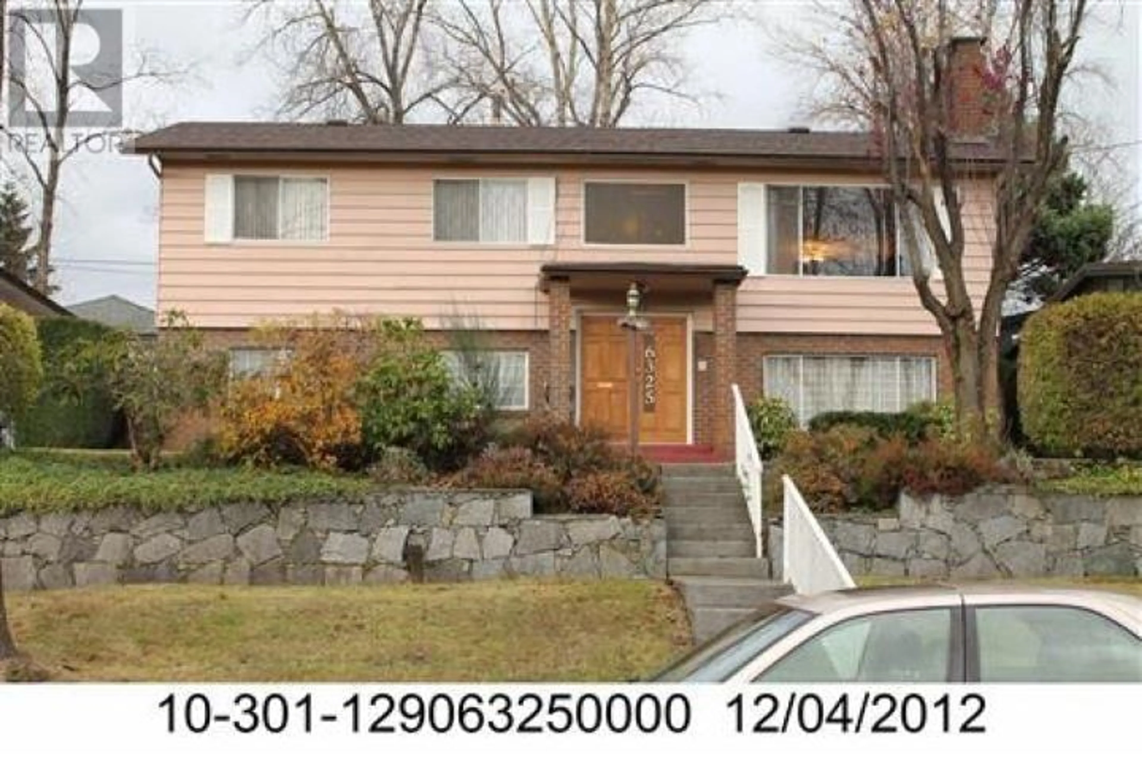 Home with brick exterior material, street for 6325 BROADWAY, Burnaby British Columbia V5B2Y4