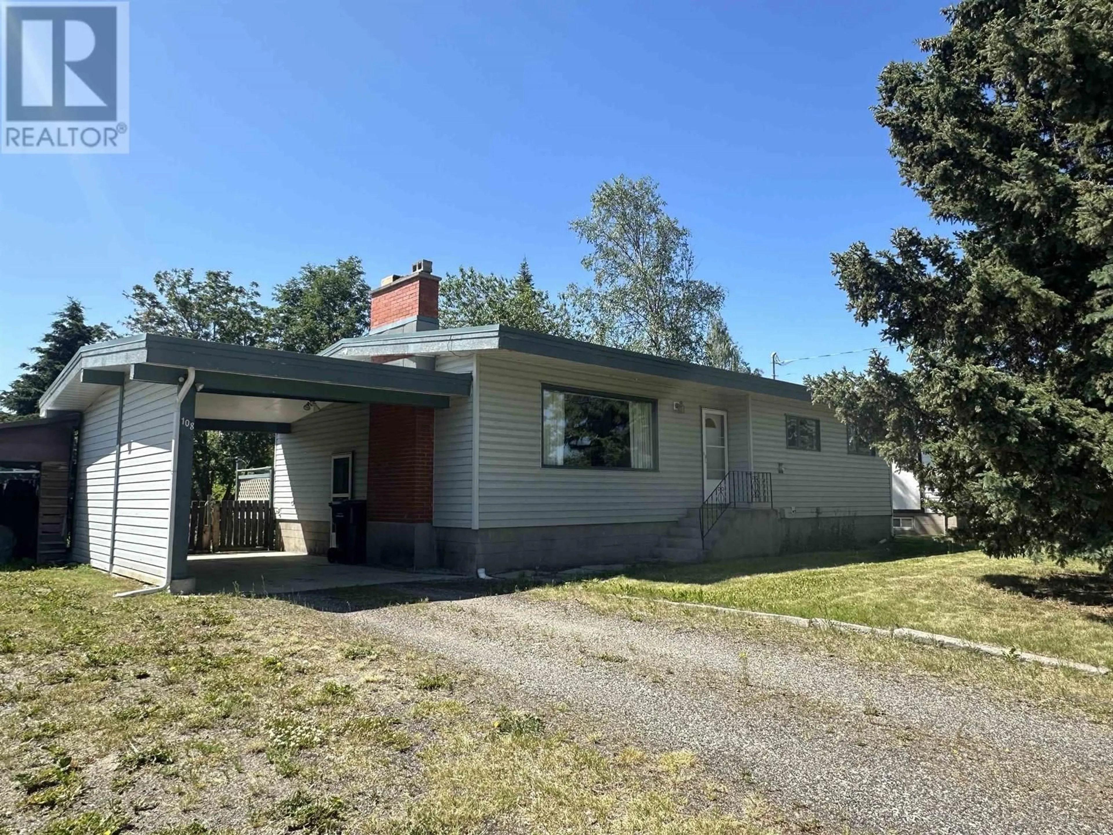 Frontside or backside of a home, cottage for 108 TALUK CRESCENT, Fraser Lake British Columbia V0J1S0