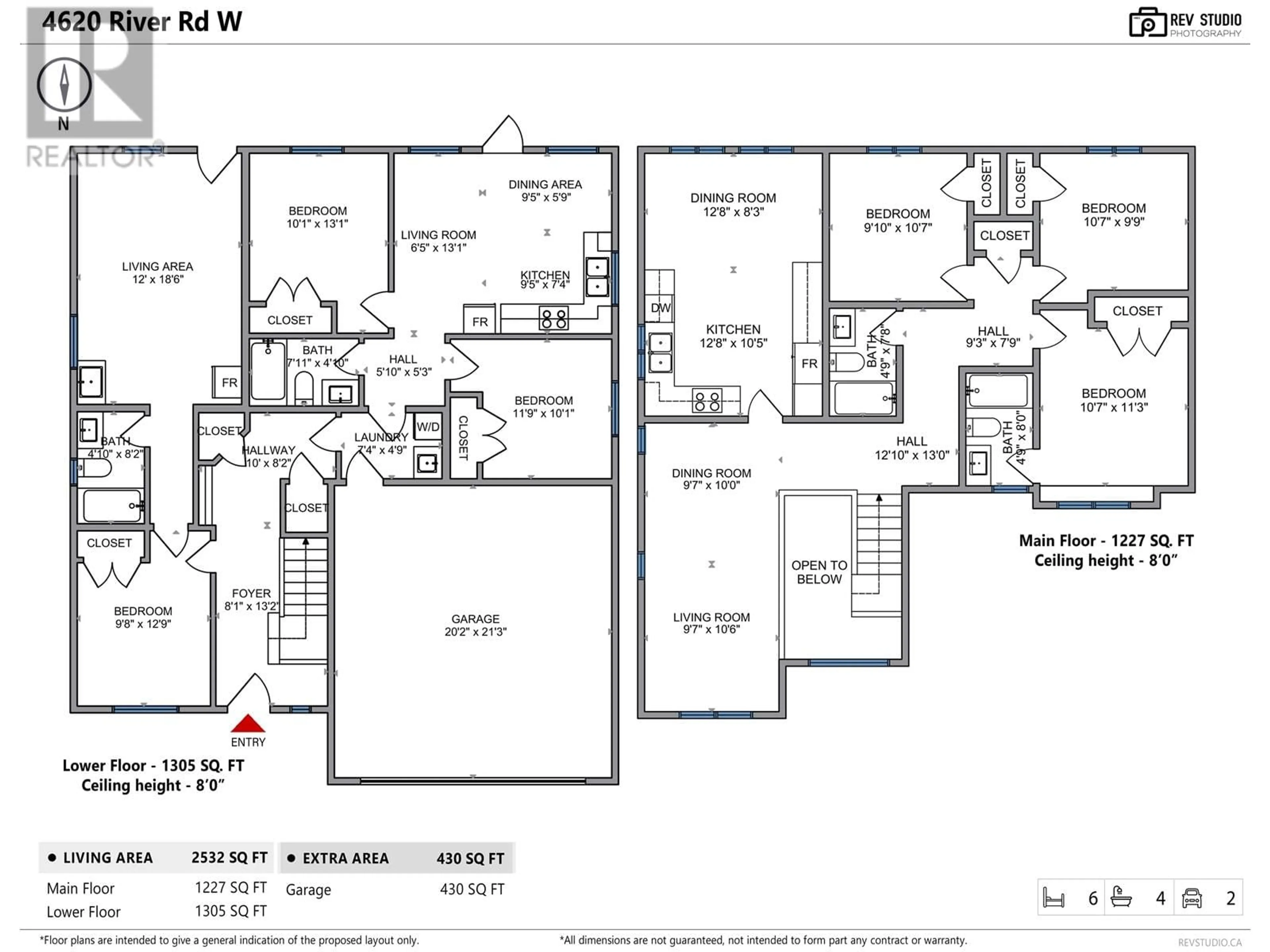 Floor plan for 4620 W RIVER ROAD, Delta British Columbia V4K1S4