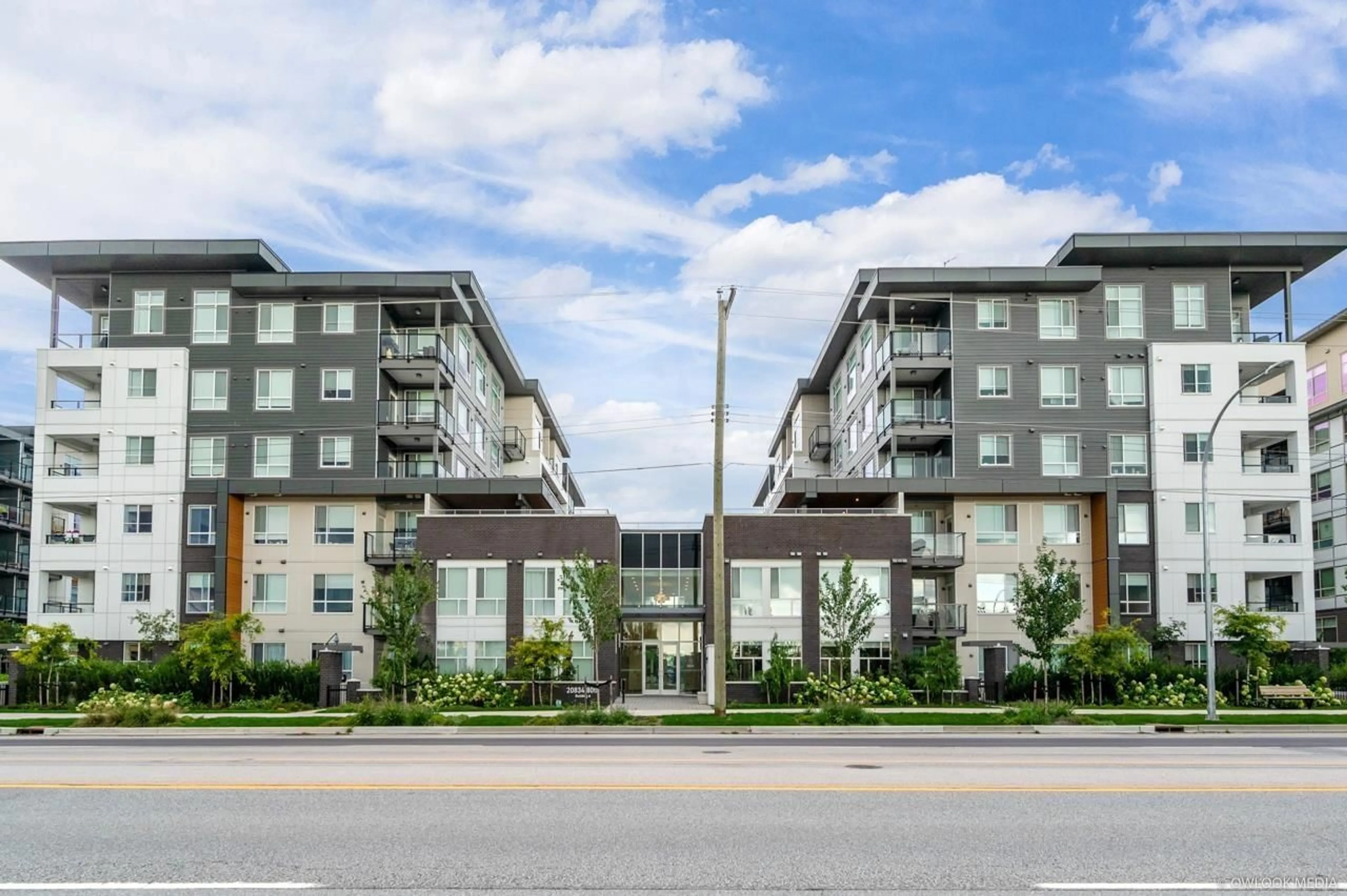 A pic from exterior of the house or condo, the front or back of building for A311 20834 80 AVENUE, Langley British Columbia V2Y3M3