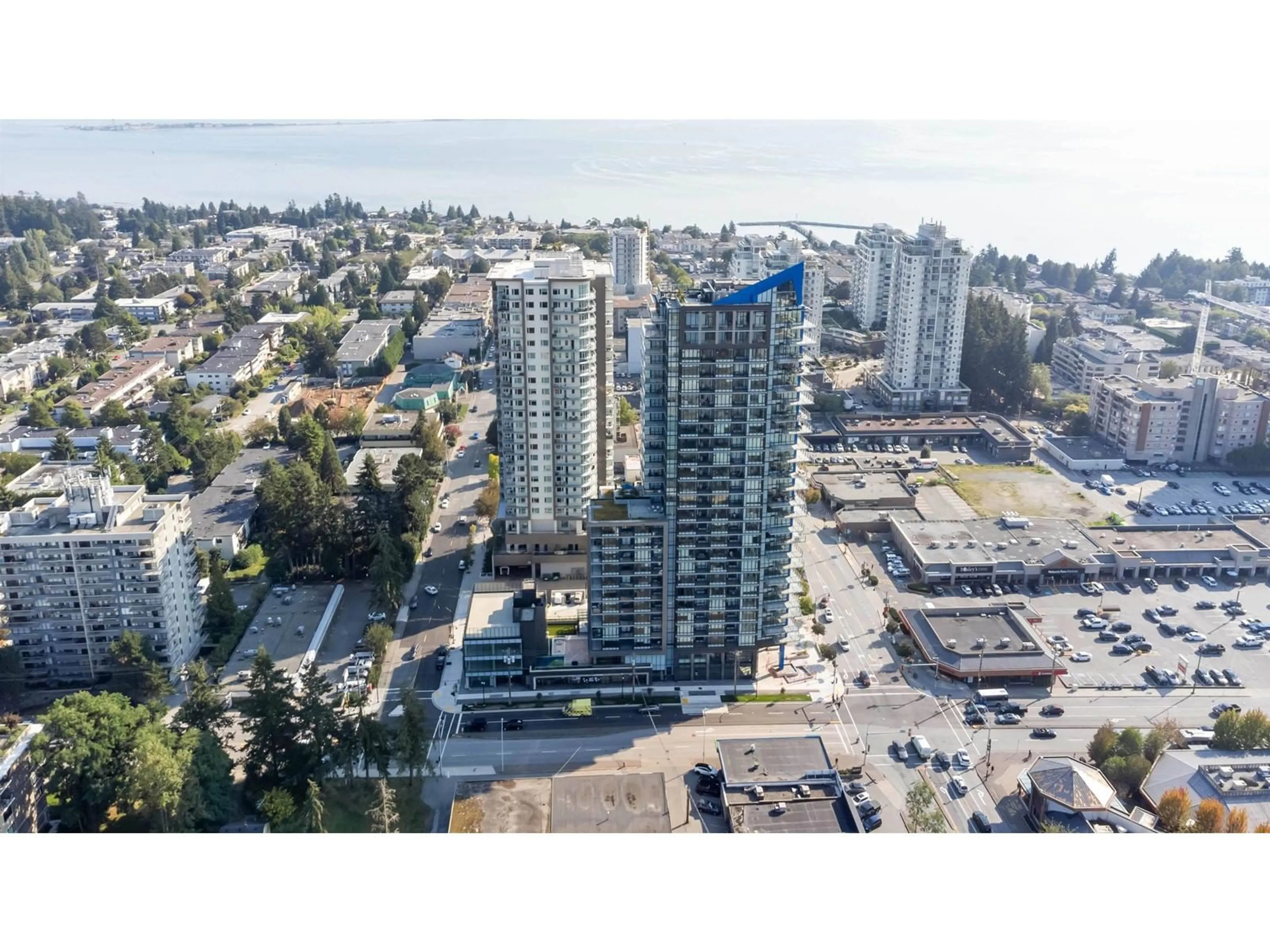 A pic from exterior of the house or condo, the view of city buildings for 2002 1588 JOHNSTON ROAD, White Rock British Columbia V4B3Z7