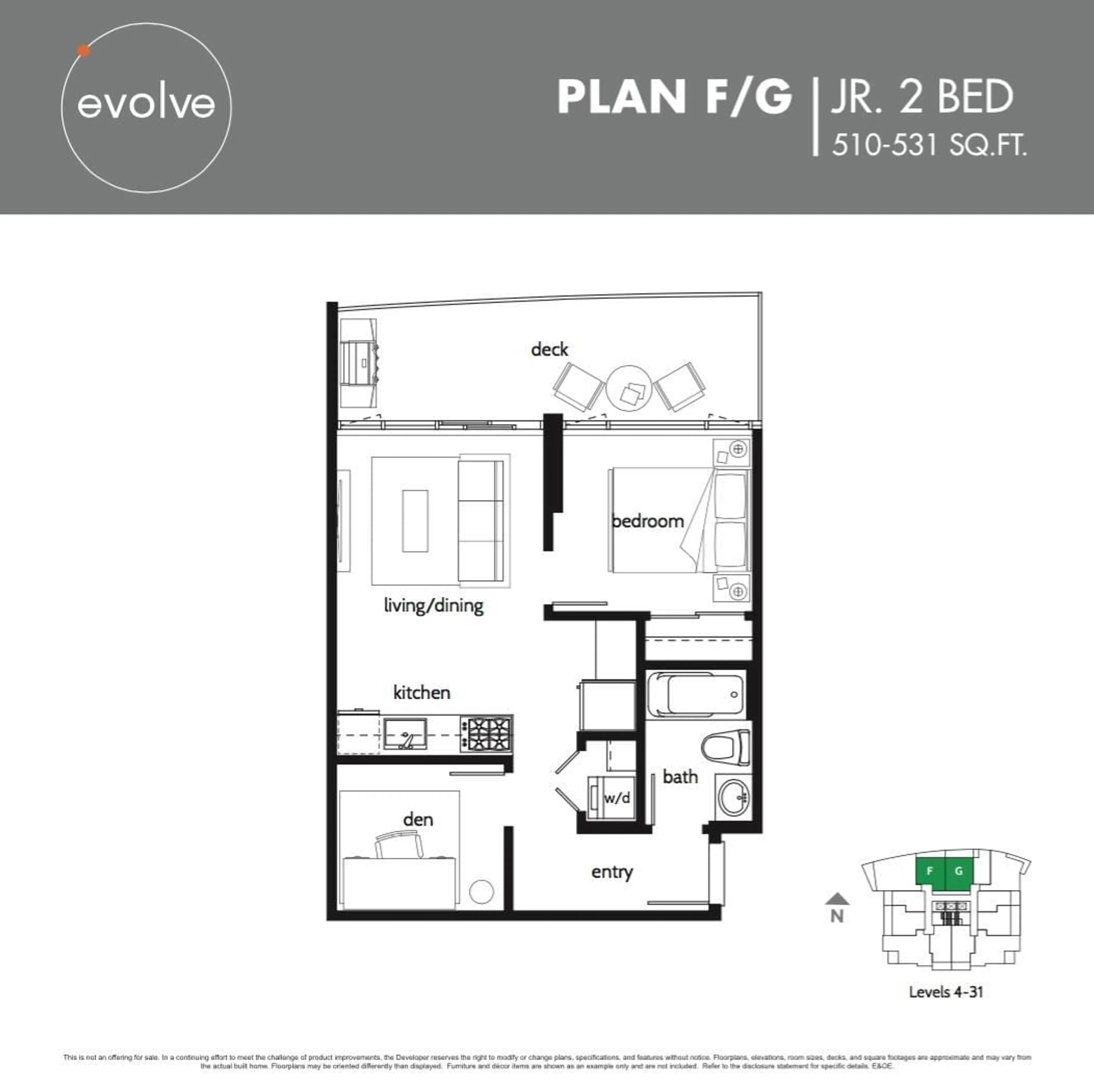 Floor plan for 1401 13308 CENTRAL AVENUE, Surrey British Columbia V3T0M4