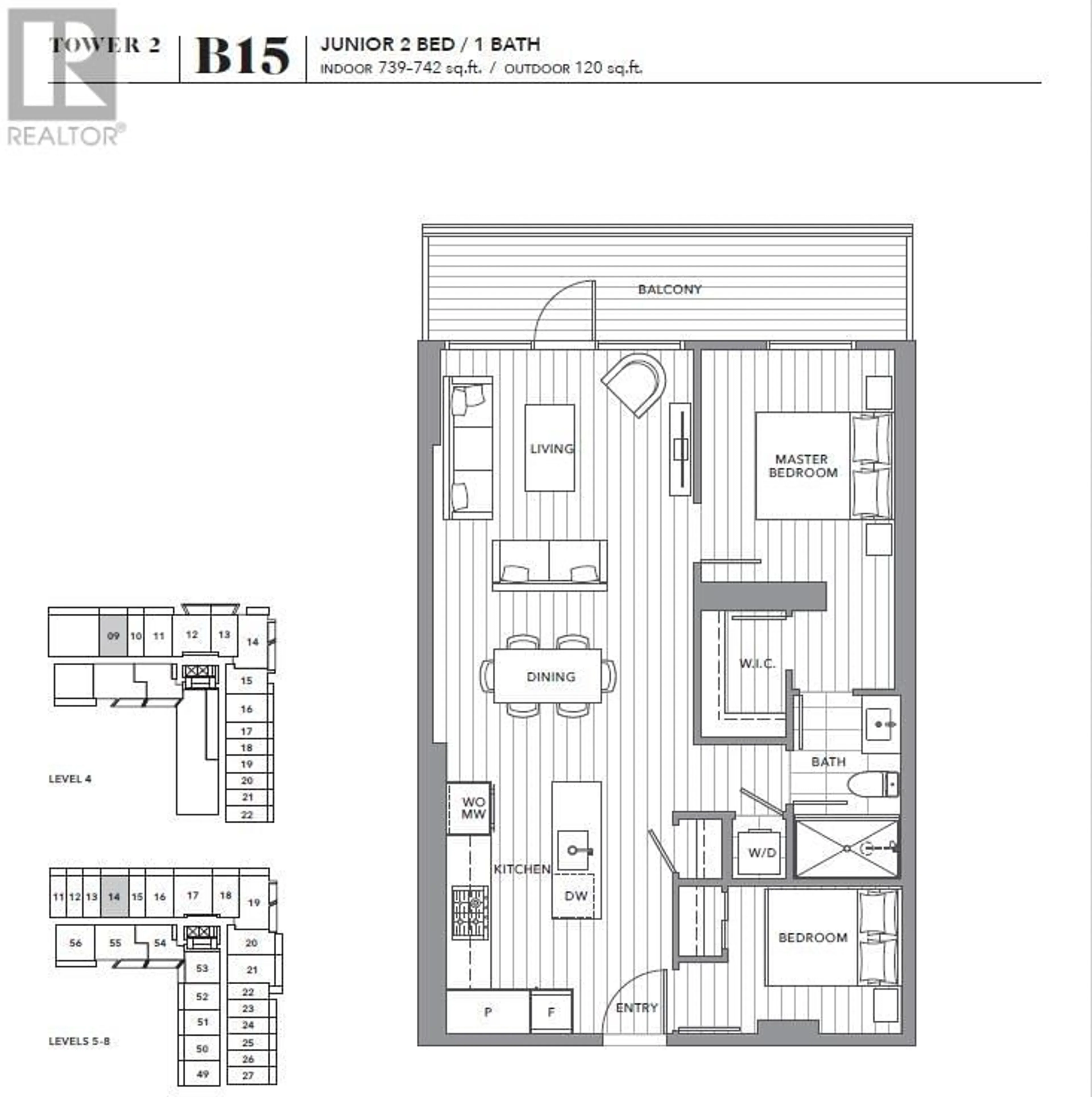 Floor plan for 409 6328 NO. 3 ROAD, Richmond British Columbia V6Y0L6