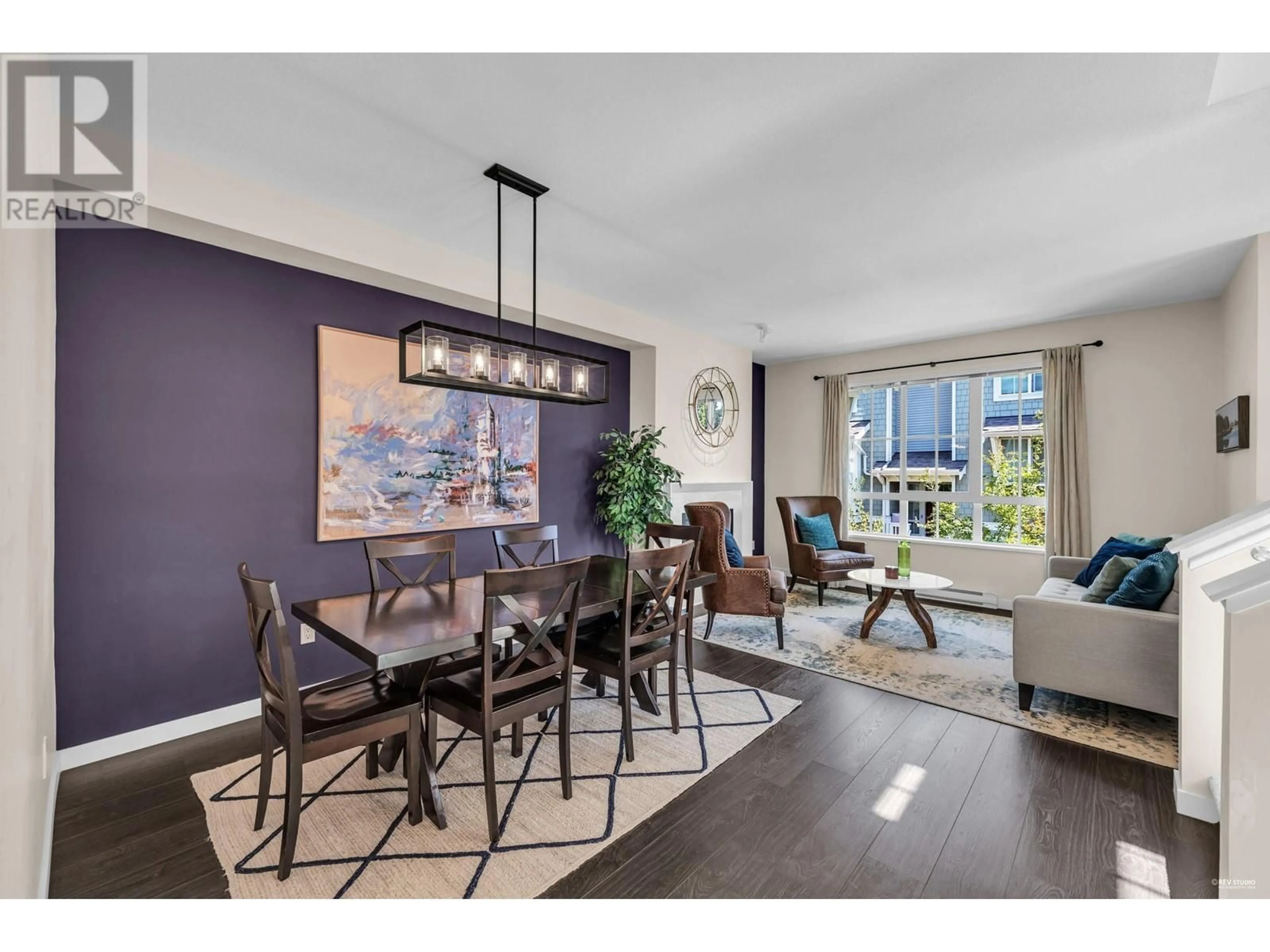 Dining room, wood floors, cottage for 43 5510 ADMIRAL WAY, Ladner British Columbia V4K0C3