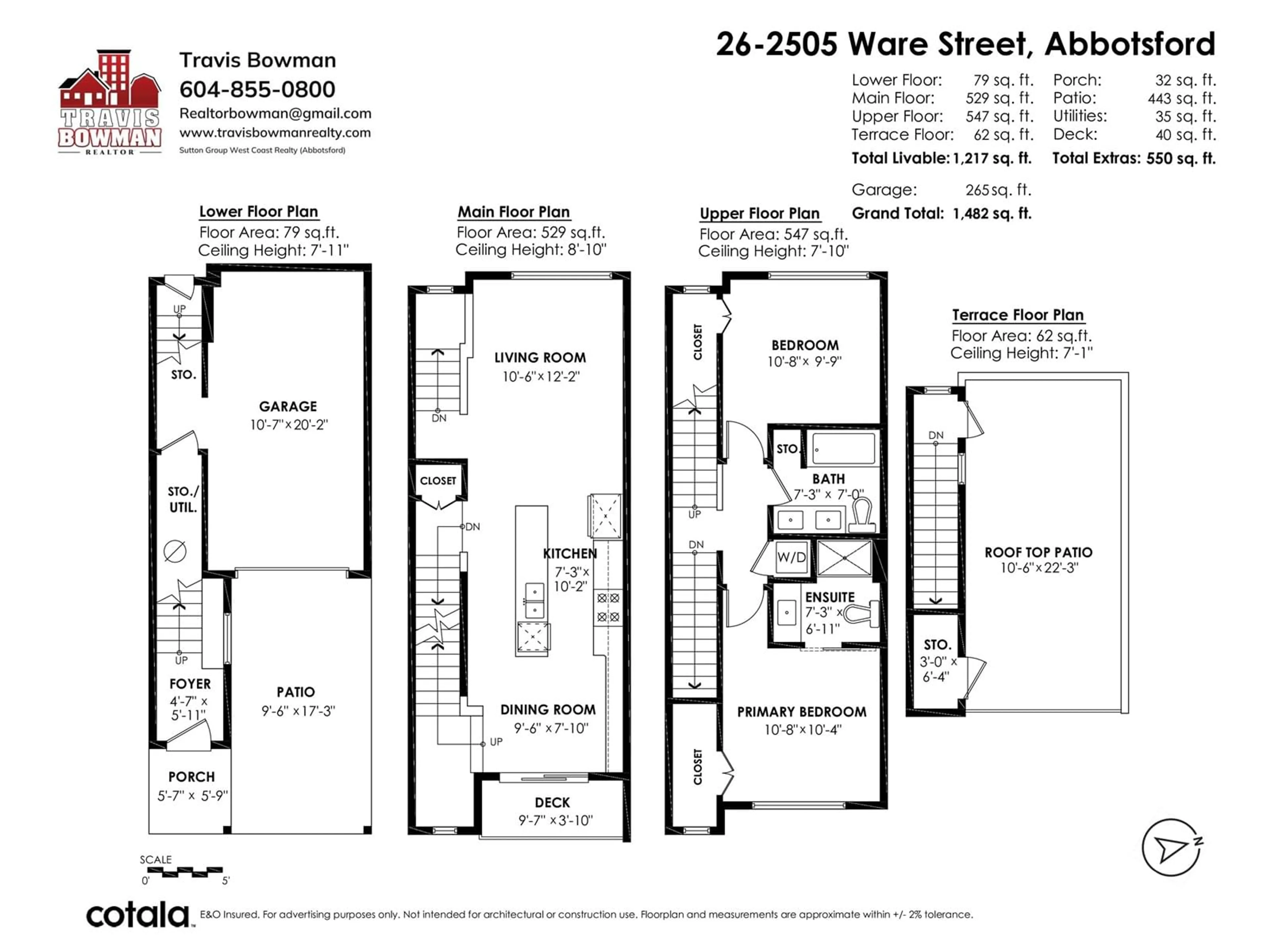 Floor plan for 26 2505 WARE STREET, Abbotsford British Columbia V2S0K3