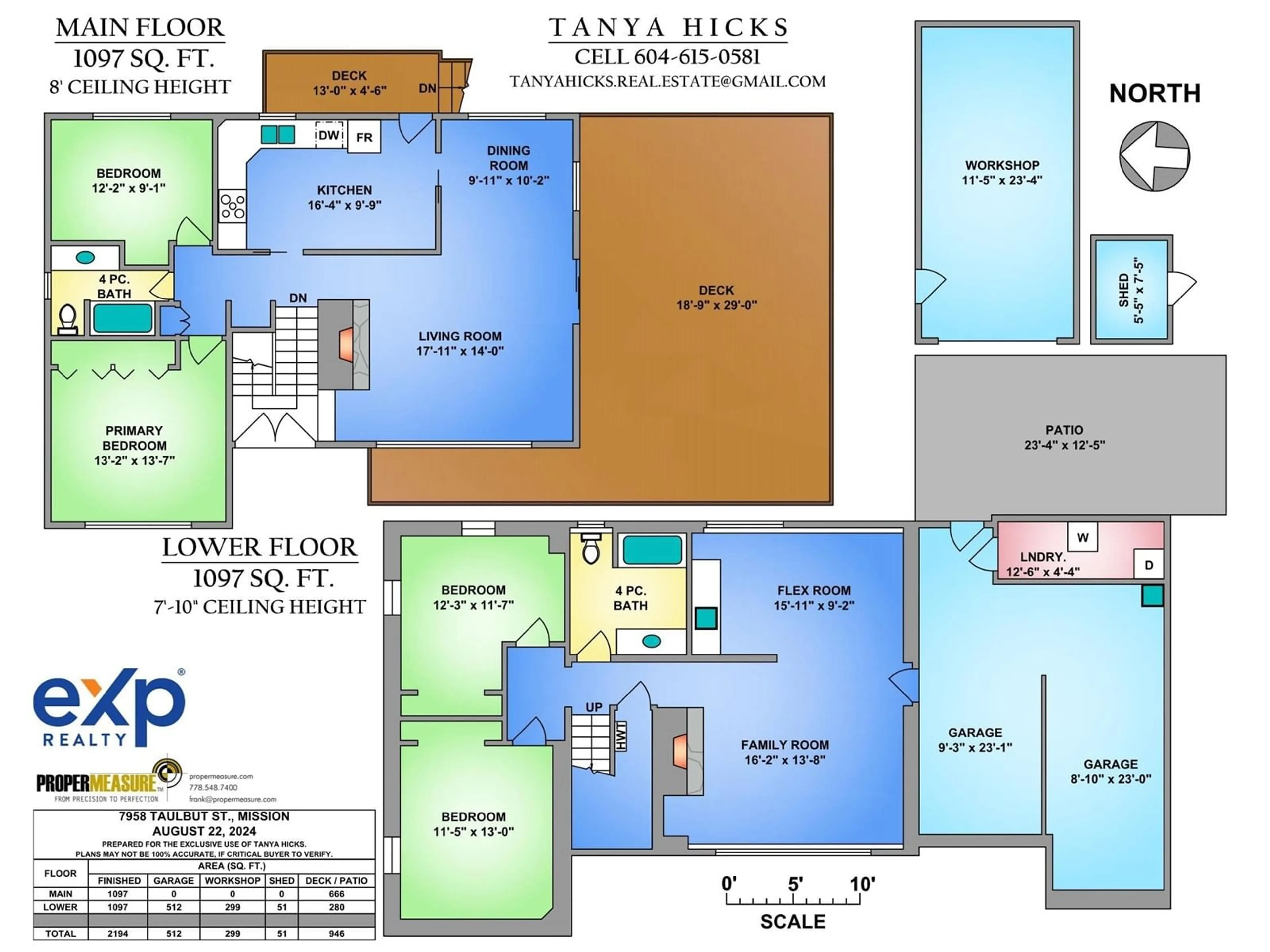 Floor plan for 7958 TAULBUT STREET, Mission British Columbia V2V3W7