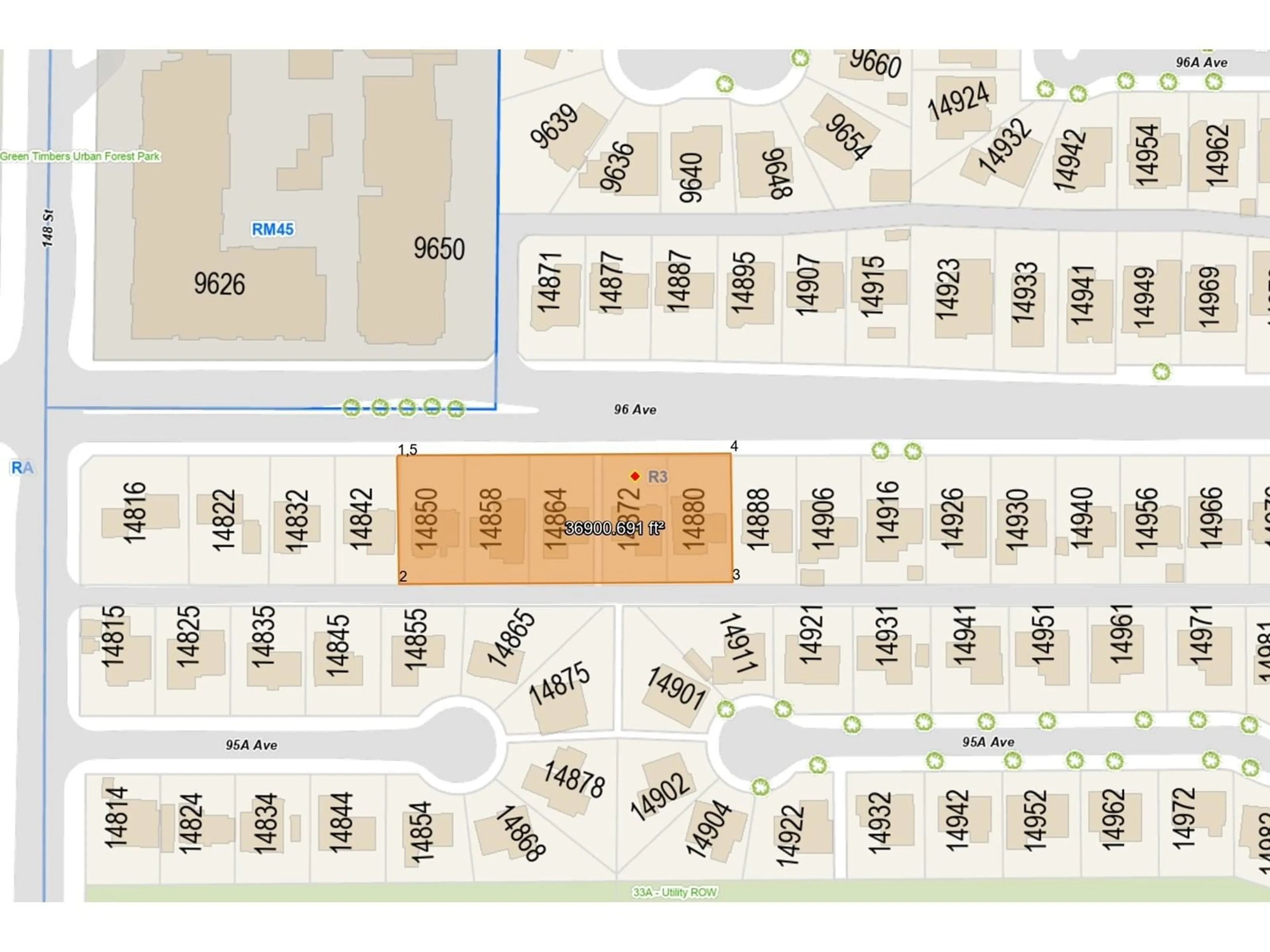 Floor plan for 14864 96 AVENUE, Surrey British Columbia V3R1E7