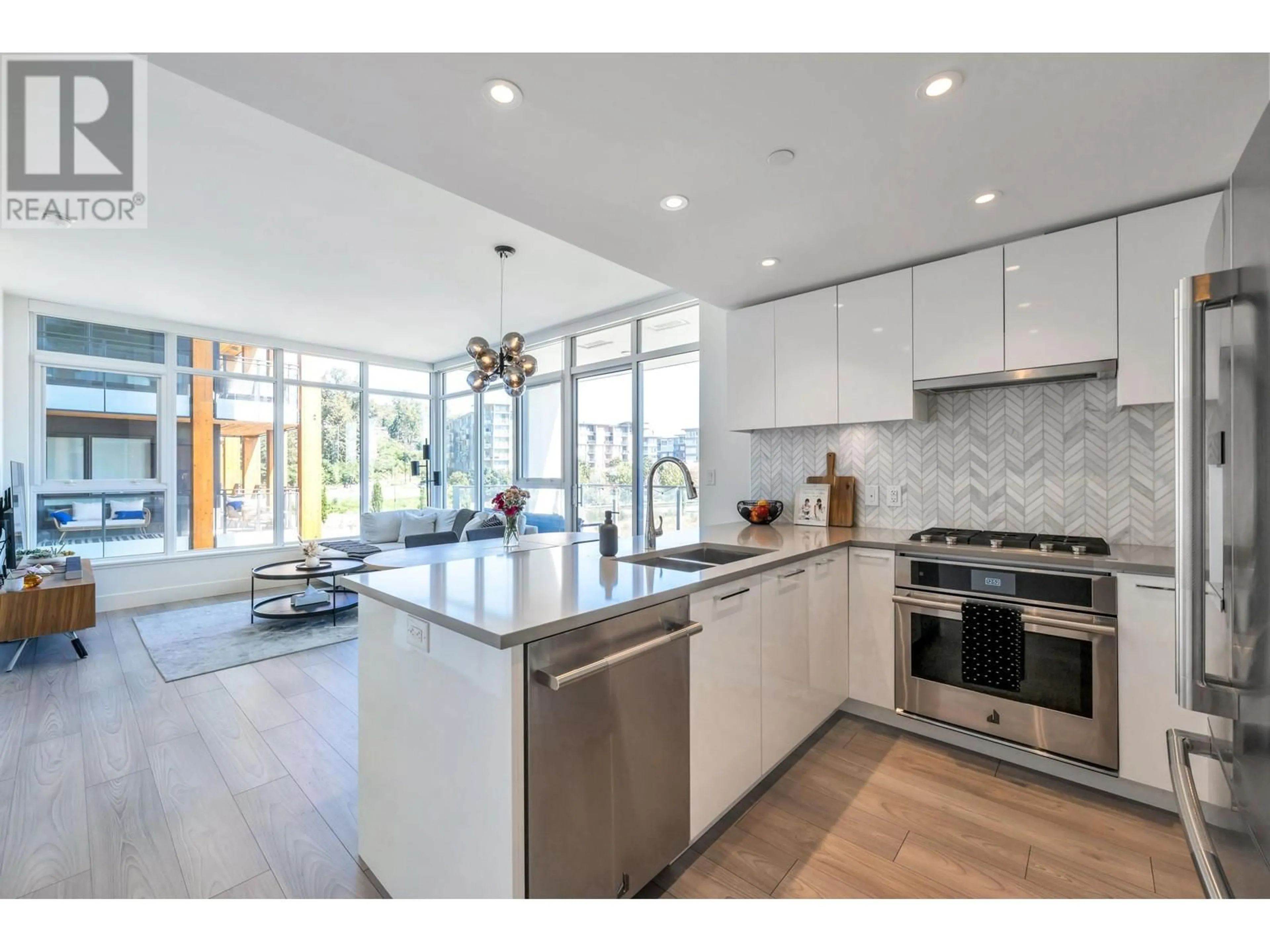 Contemporary kitchen for 303 3581 E KENT AVENUE NORTH AVENUE, Vancouver British Columbia V5S0H6