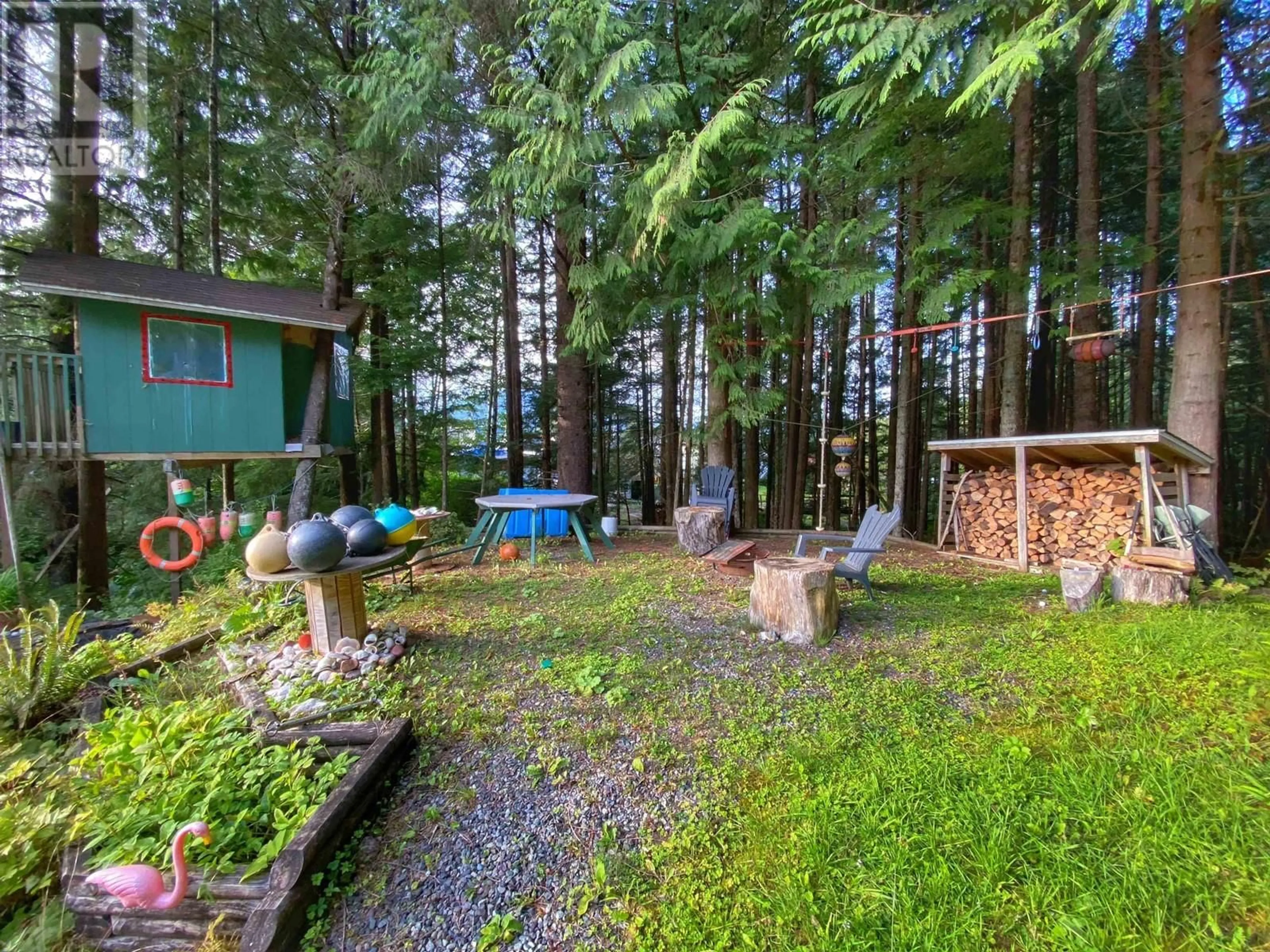 A pic from outside/outdoor area/front of a property/back of a property/a pic from drone, forest/trees view for 1413 PRINCE RUPERT BOULEVARD, Prince Rupert British Columbia V8J3X1