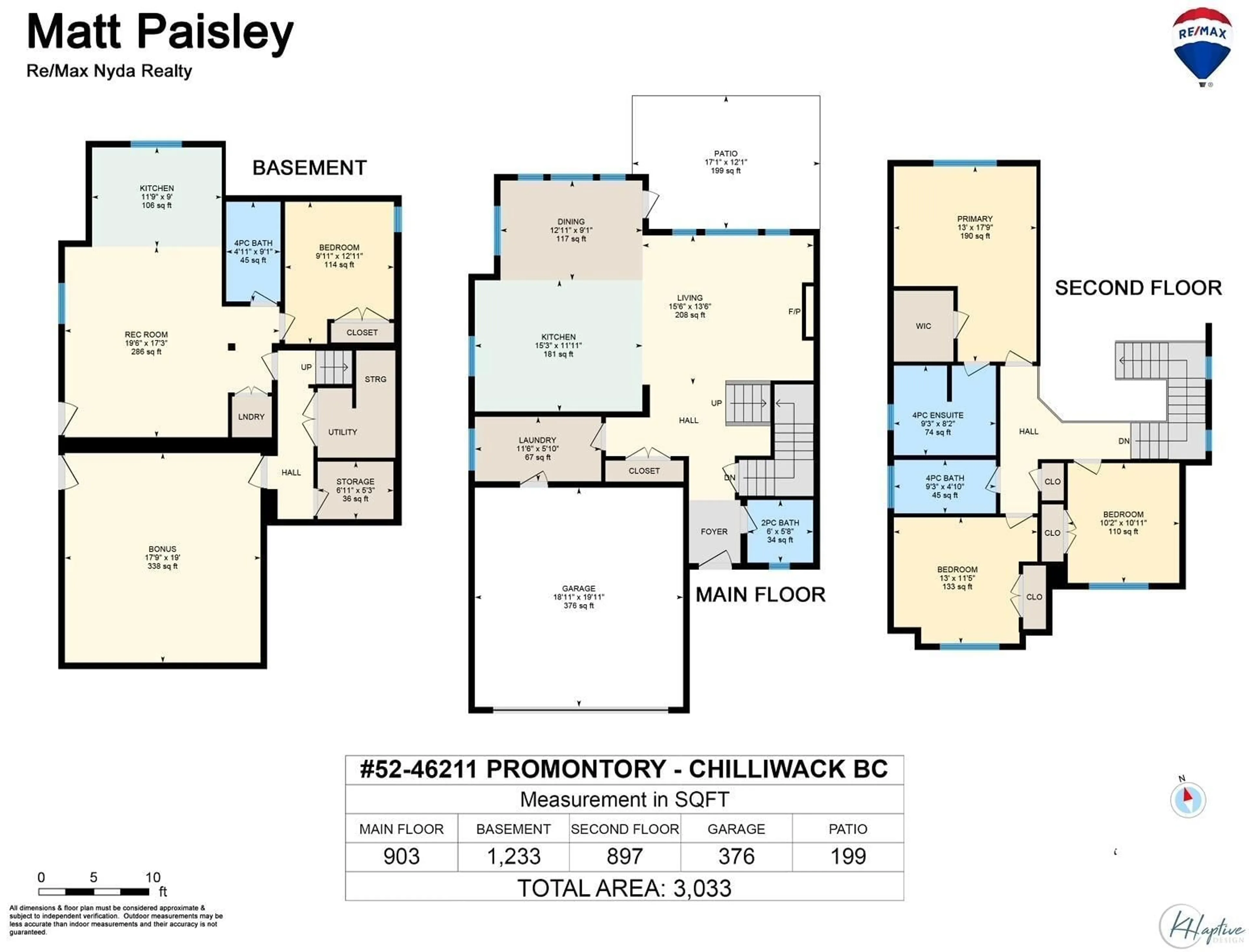 Floor plan for 52 46211 PROMONTORY ROAD, Chilliwack British Columbia V2R6E4