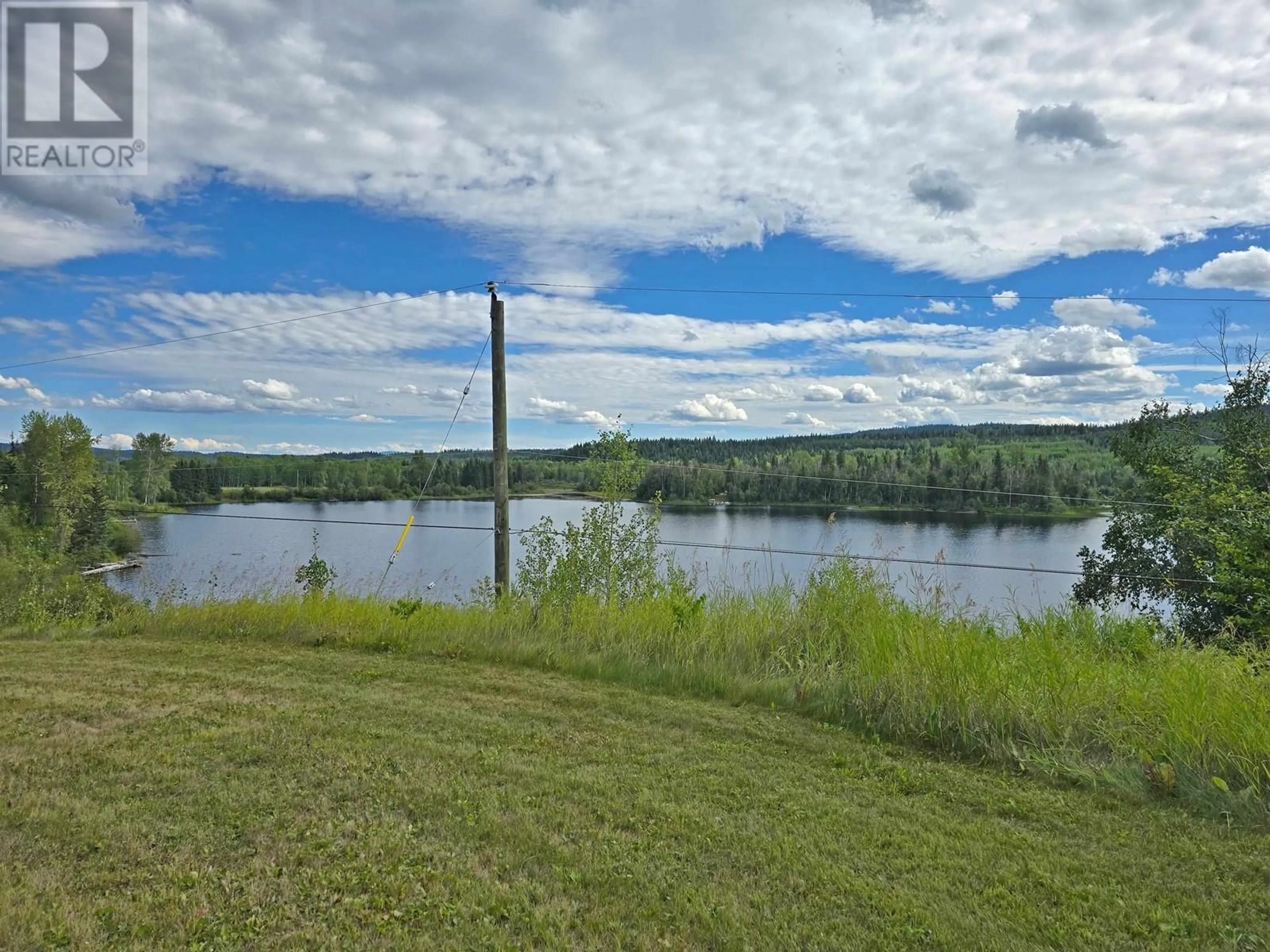 A pic from outside/outdoor area/front of a property/back of a property/a pic from drone, water/lake/river/ocean view for 3989 BEAVER VALLEY ROAD, Horsefly British Columbia V0L1L0