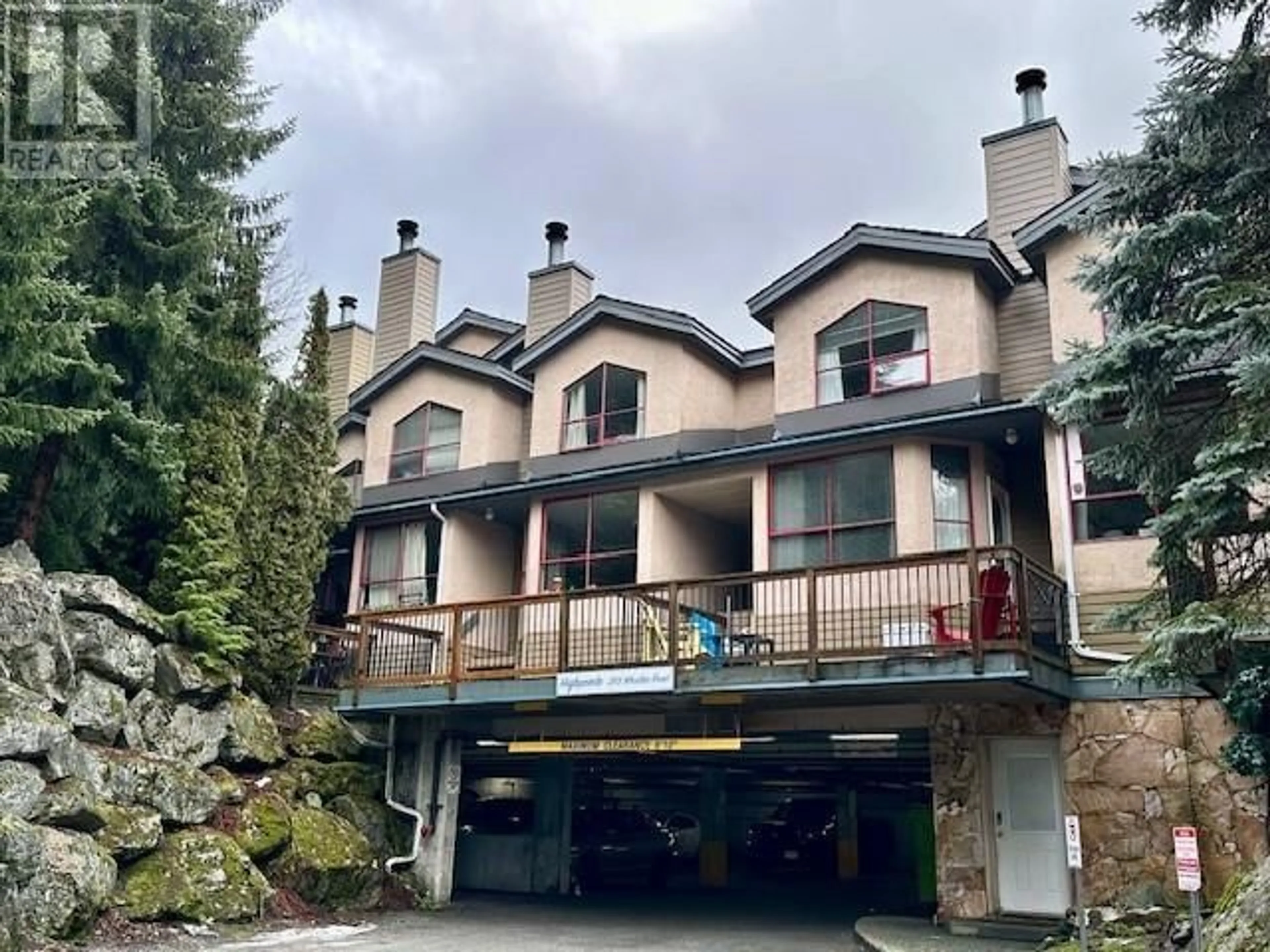 A pic from exterior of the house or condo, the front or back of building for 4 2101 WHISTLER ROAD, Whistler British Columbia V8E0R3