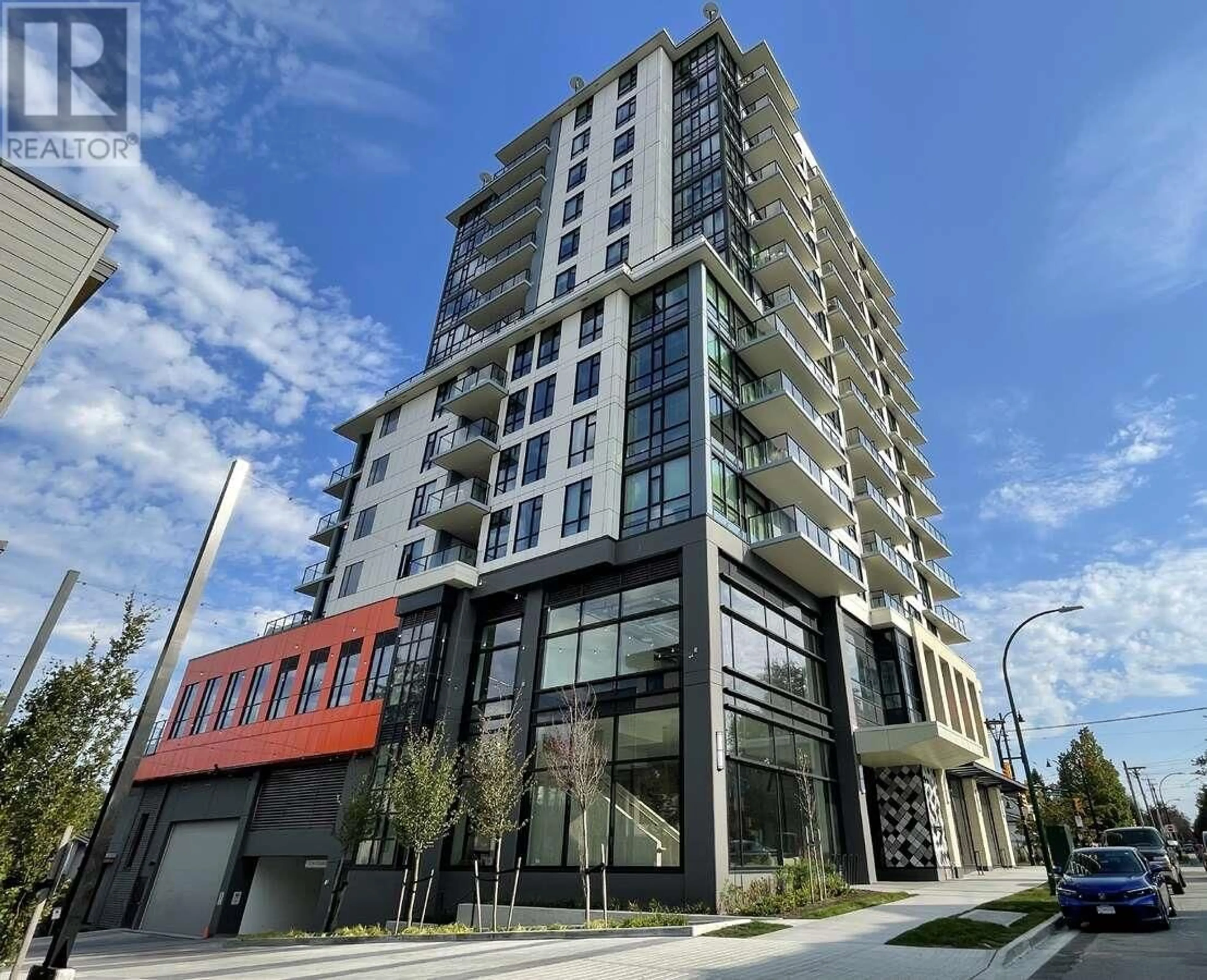 A pic from exterior of the house or condo, the front or back of building for 707 3996 DUMFRIES STREET, Vancouver British Columbia V5N0J1