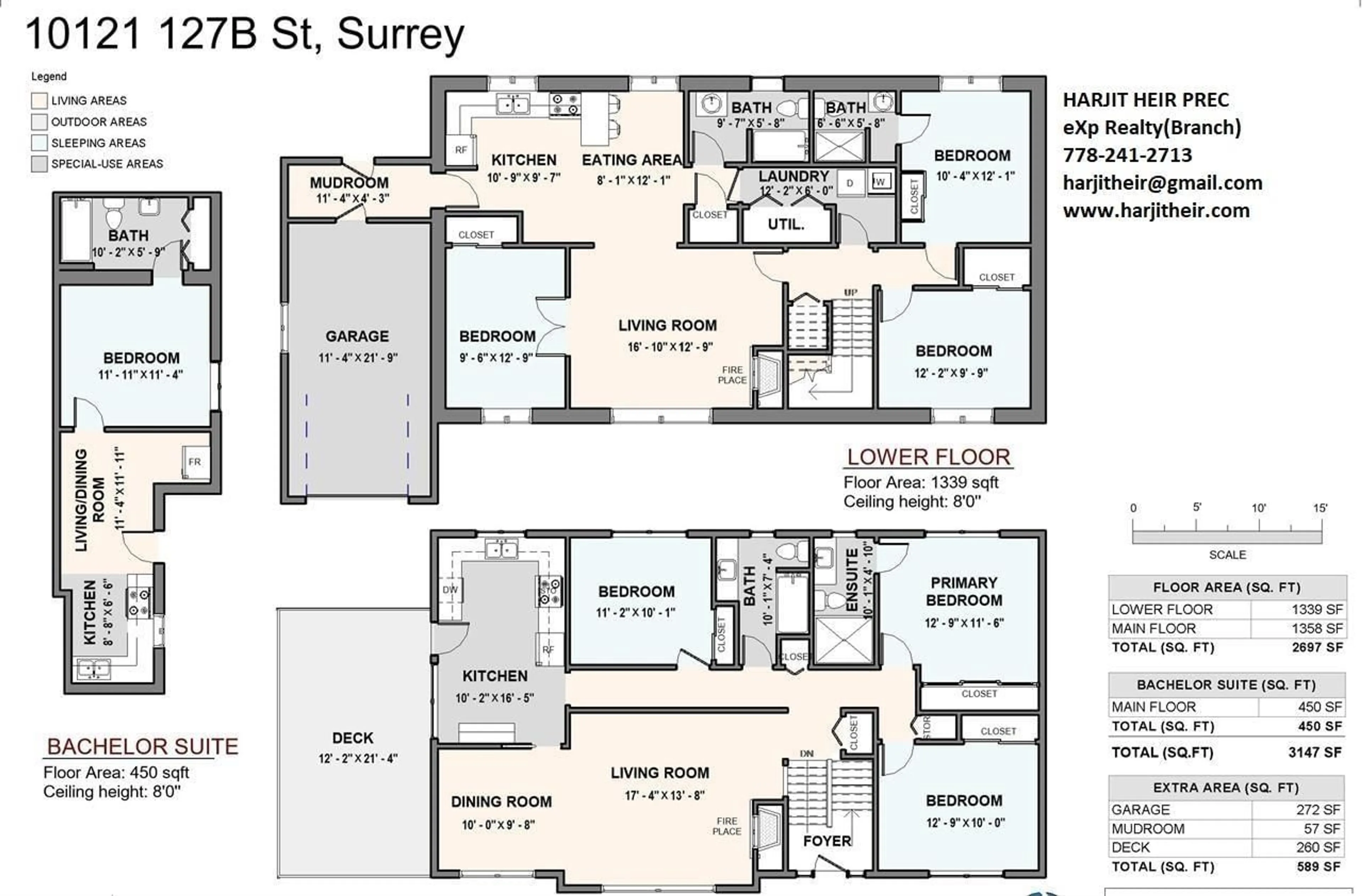 Floor plan for 10121 127B STREET, Surrey British Columbia V3V5M4