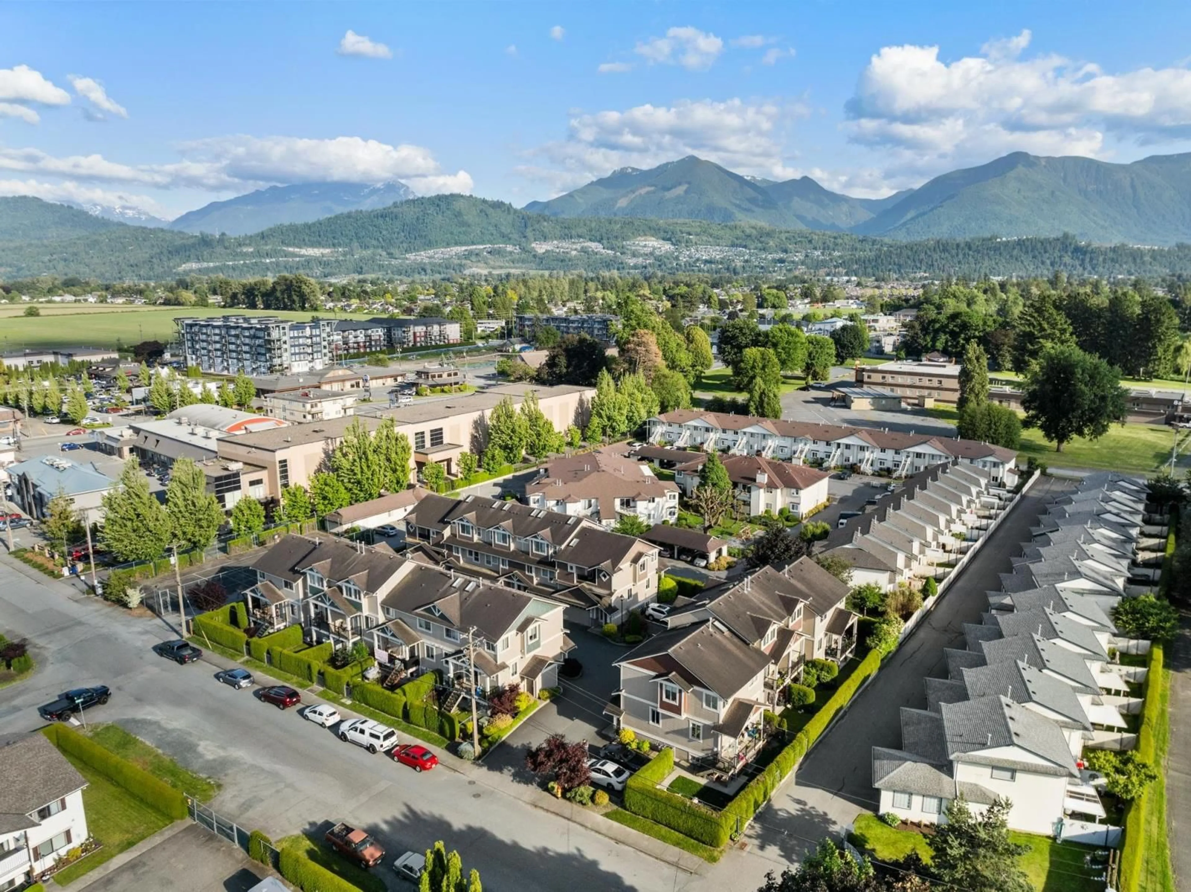 A pic from exterior of the house or condo, the view of mountain for 7 45624 STOREY AVENUE, Chilliwack British Columbia V2R0H7