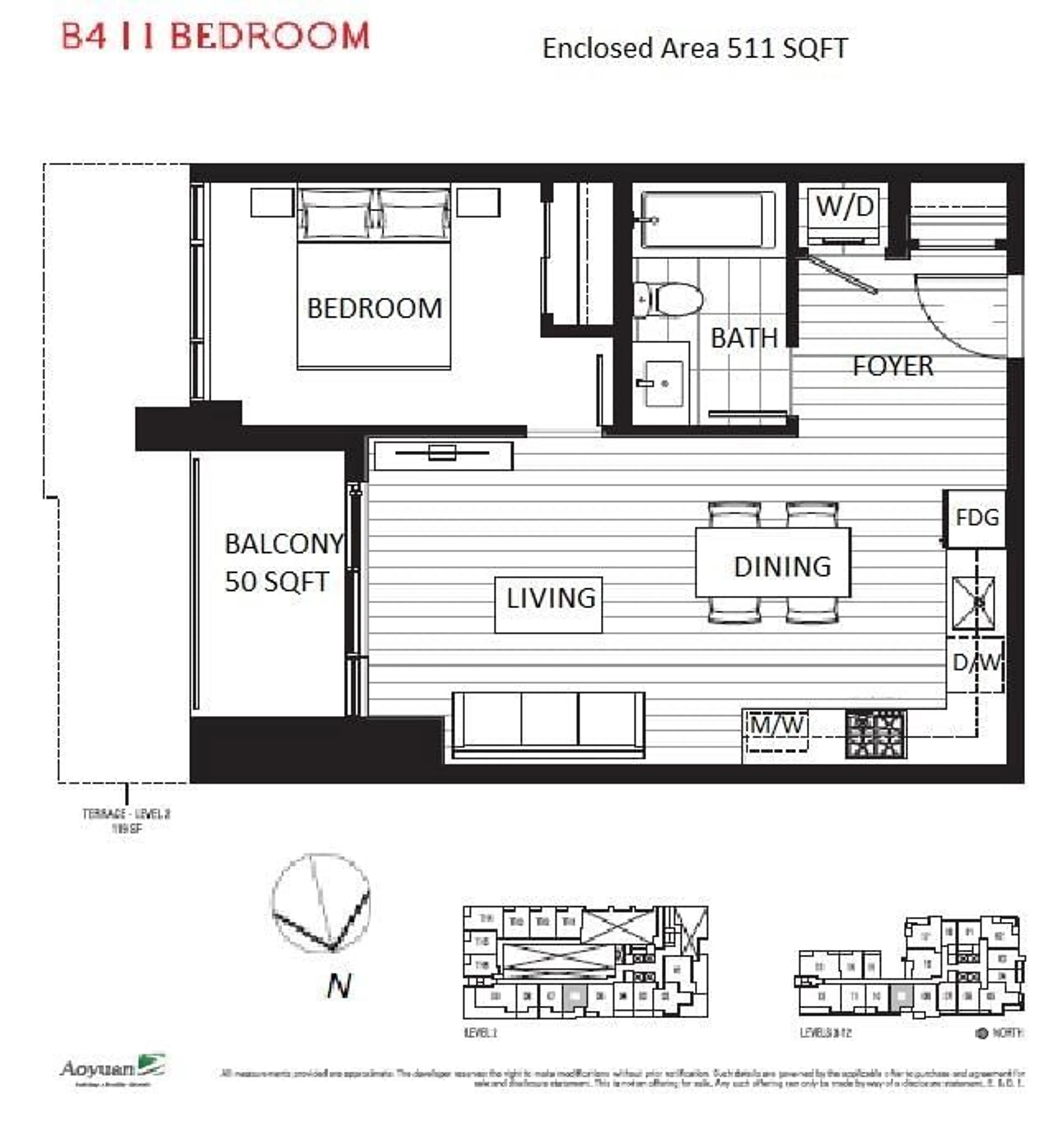 Floor plan for 409 13350 CENTRAL AVENUE, Surrey British Columbia V3T0S1