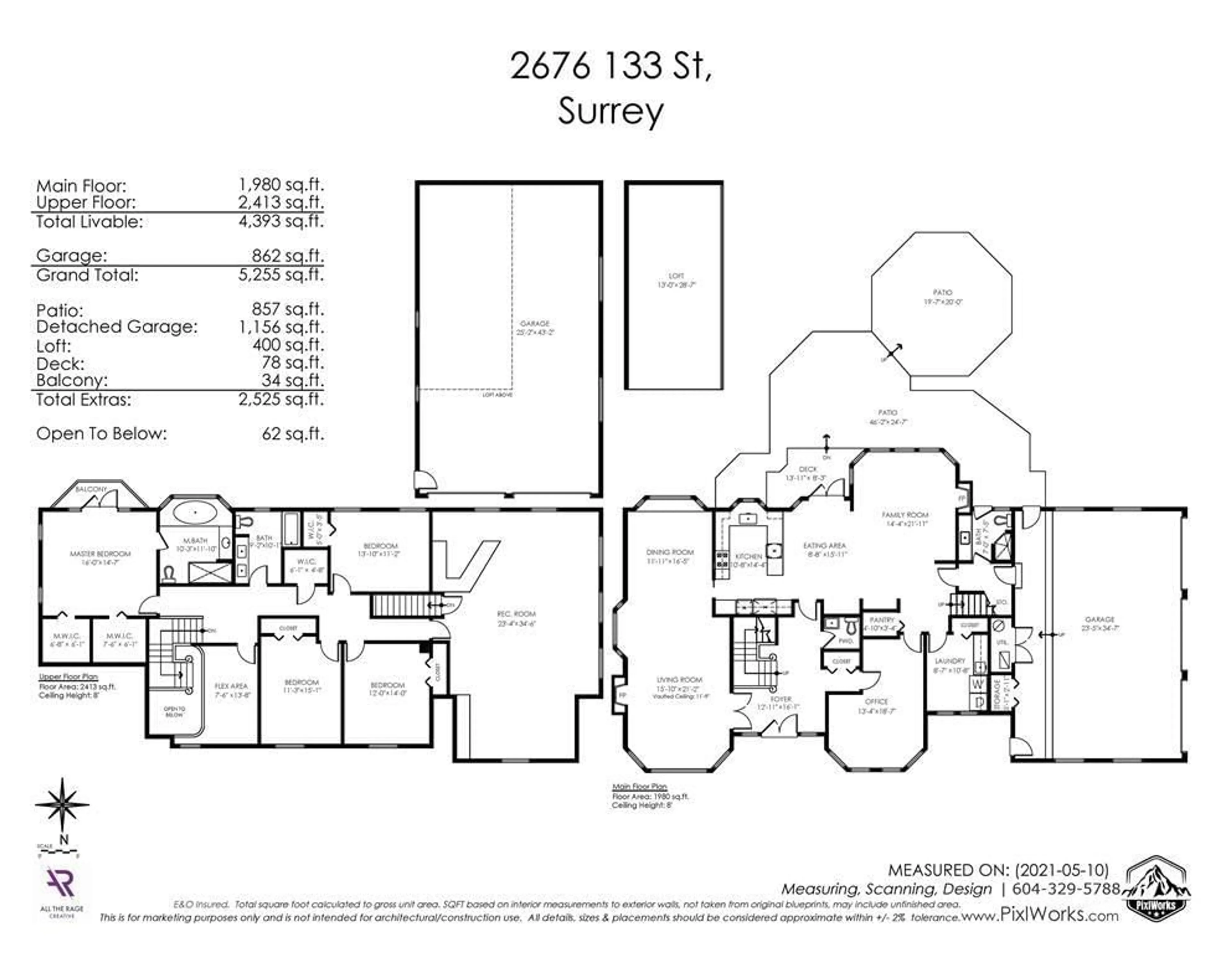 Floor plan for 2676 133 STREET, Surrey British Columbia V4P1X9