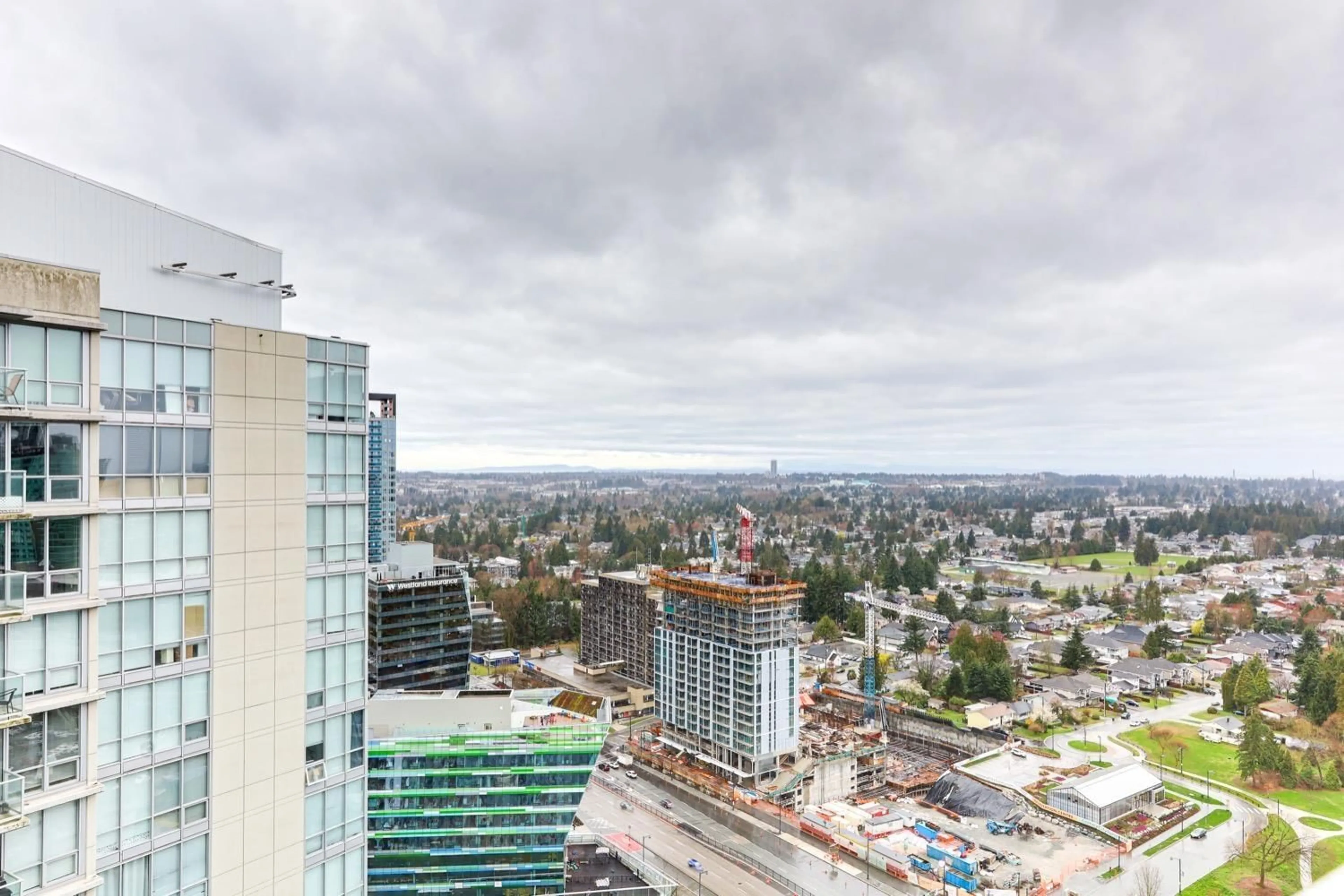 A pic from exterior of the house or condo, the view of city buildings for 3510 13688 100 AVENUE, Surrey British Columbia V3T0G5