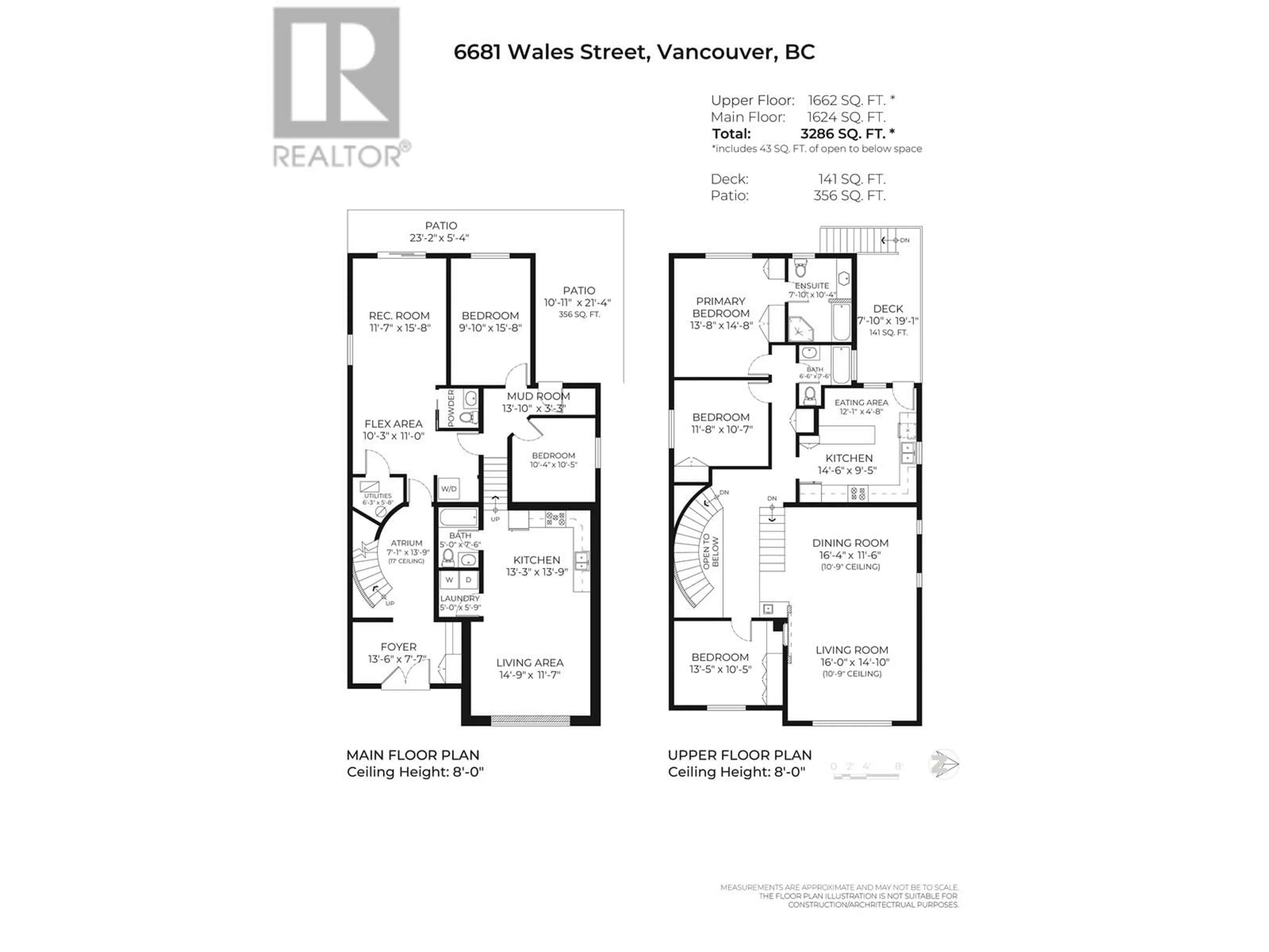 Floor plan for 6681 WALES STREET, Vancouver British Columbia V5S2R7