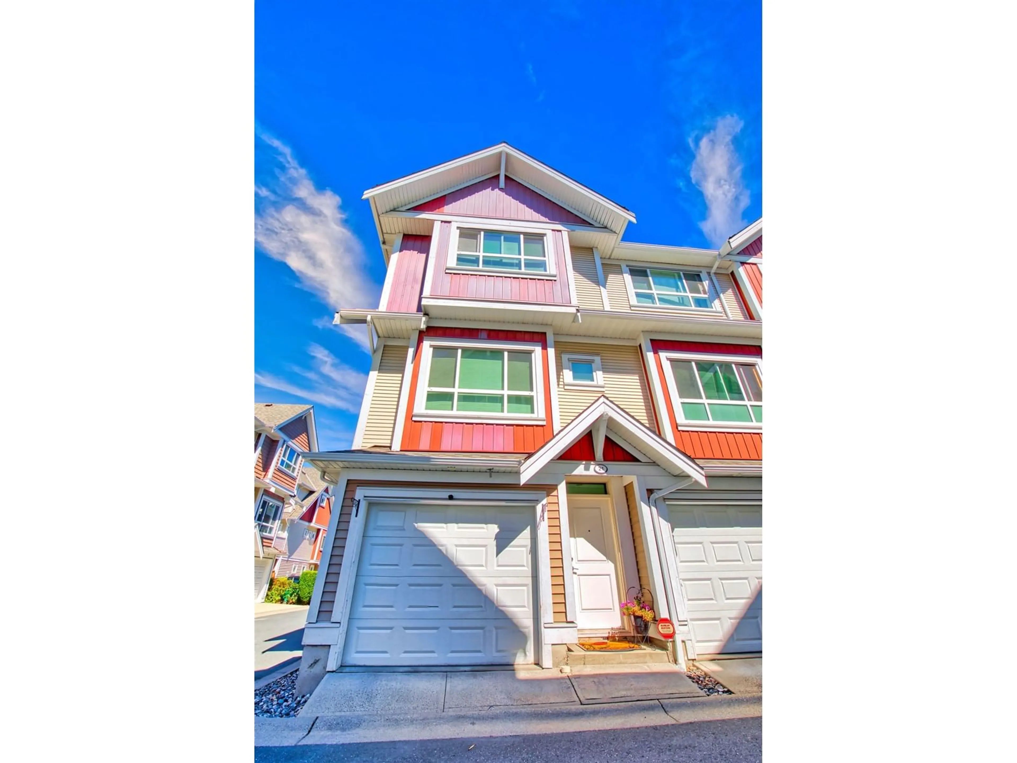 A pic from exterior of the house or condo, the street view for 21 7298 199A STREET, Langley British Columbia V2Y0H9