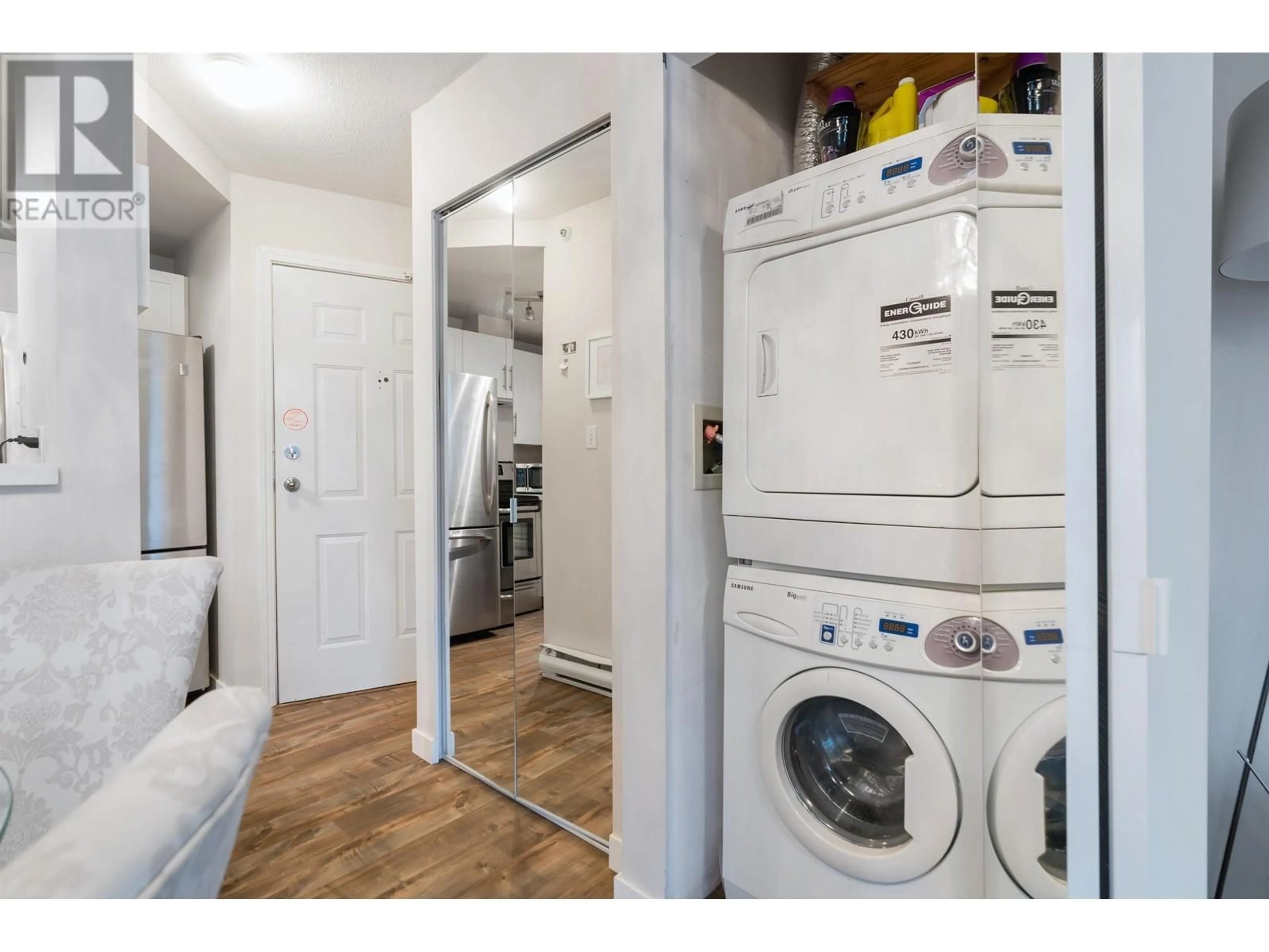 Laundry room for 702 811 HELMCKEN STREET, Vancouver British Columbia V6Z1B1