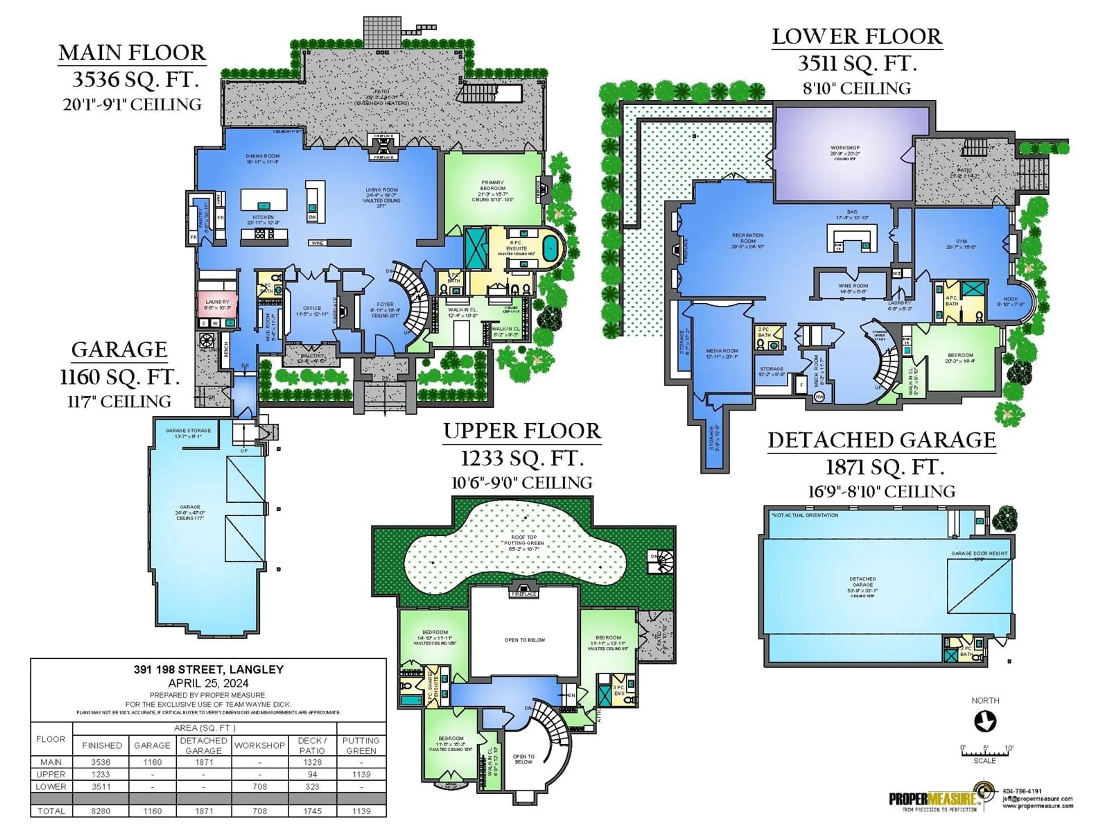 Floor plan for 391 198 STREET, Langley British Columbia V2Z0A6