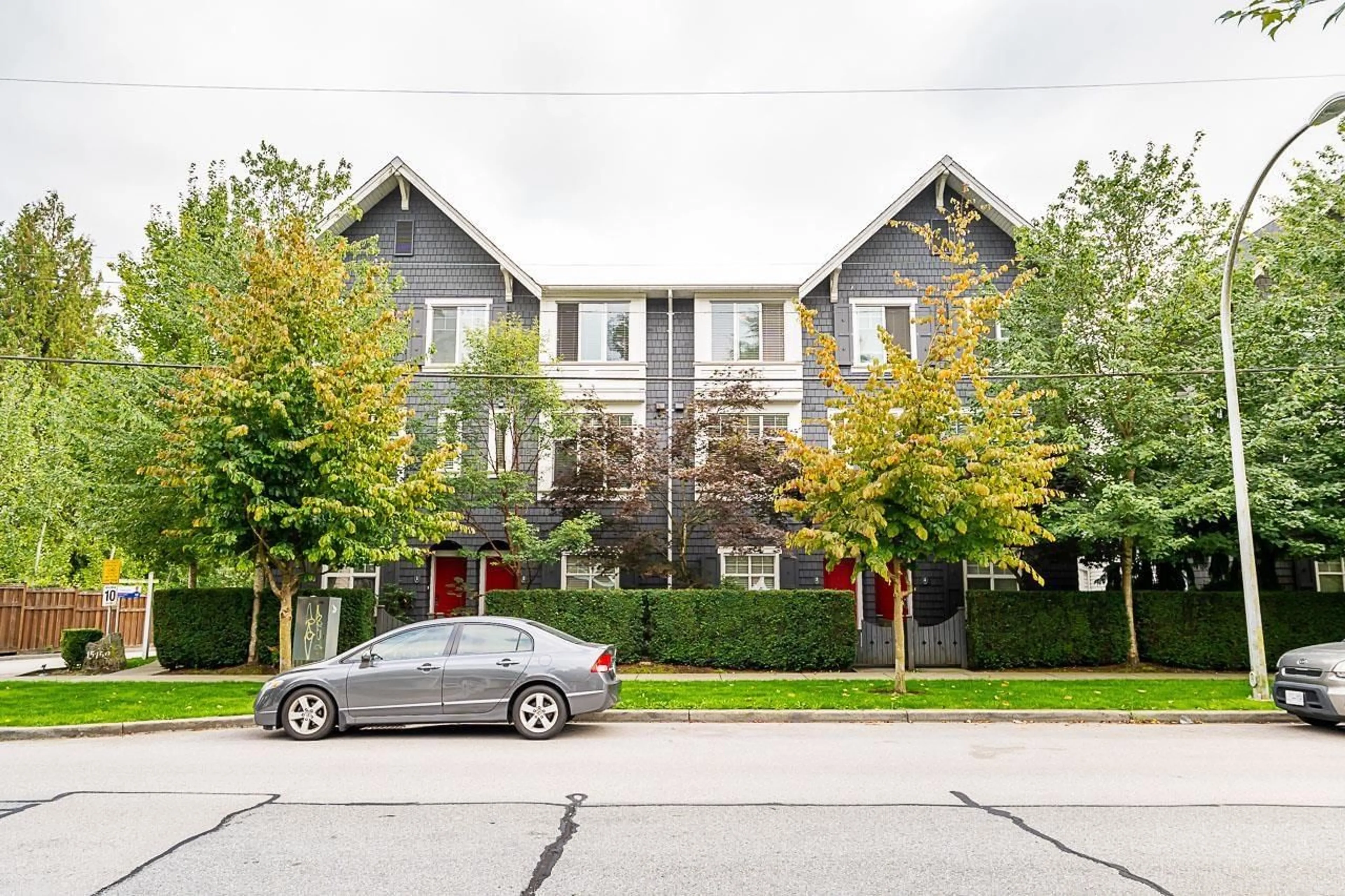 A pic from exterior of the house or condo, the street view for 3 15152 91 AVENUE, Surrey British Columbia V3R0C7