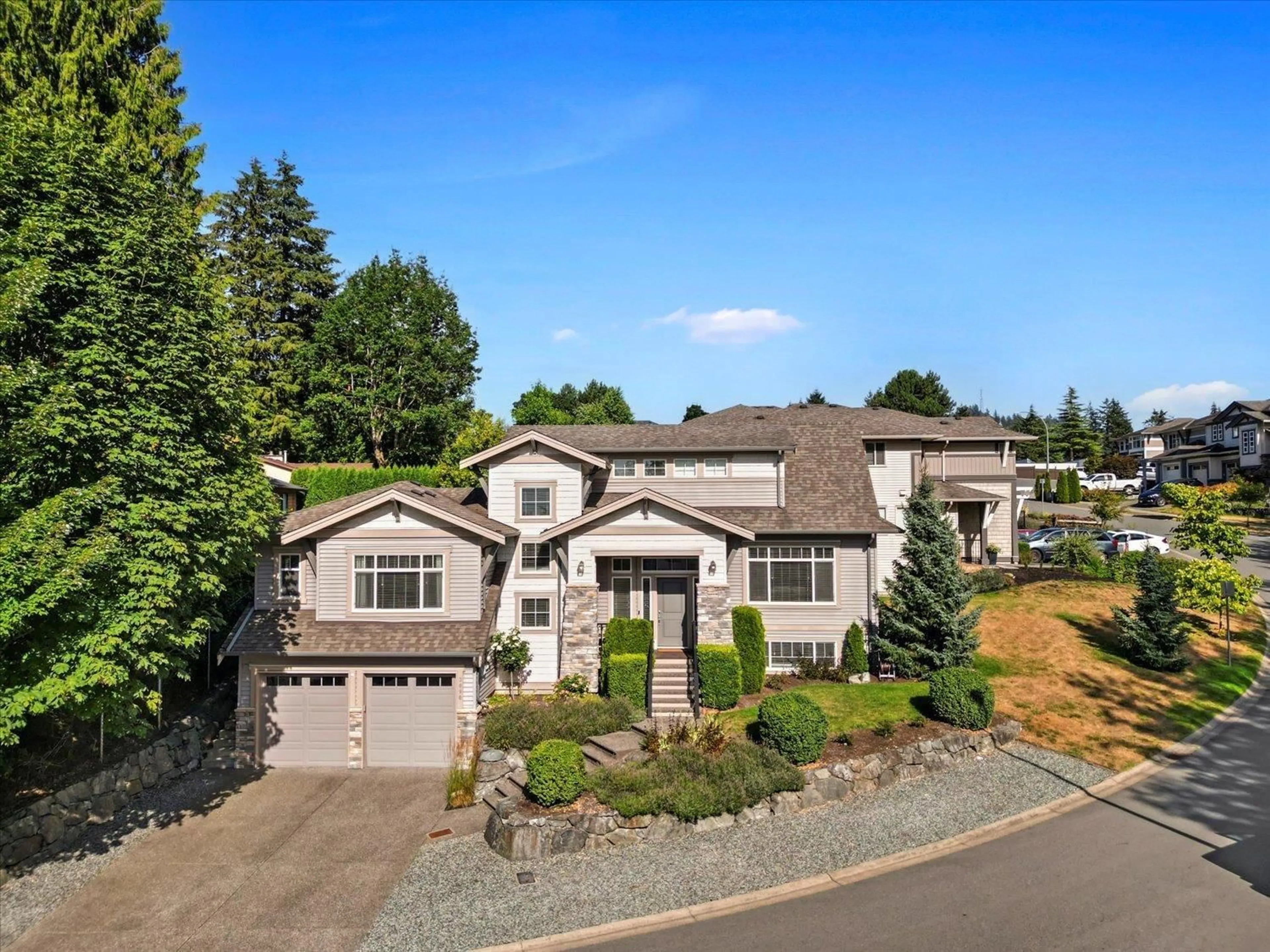 Frontside or backside of a home, the street view for 3090 LUKIV TERRACE, Abbotsford British Columbia V2S0E5