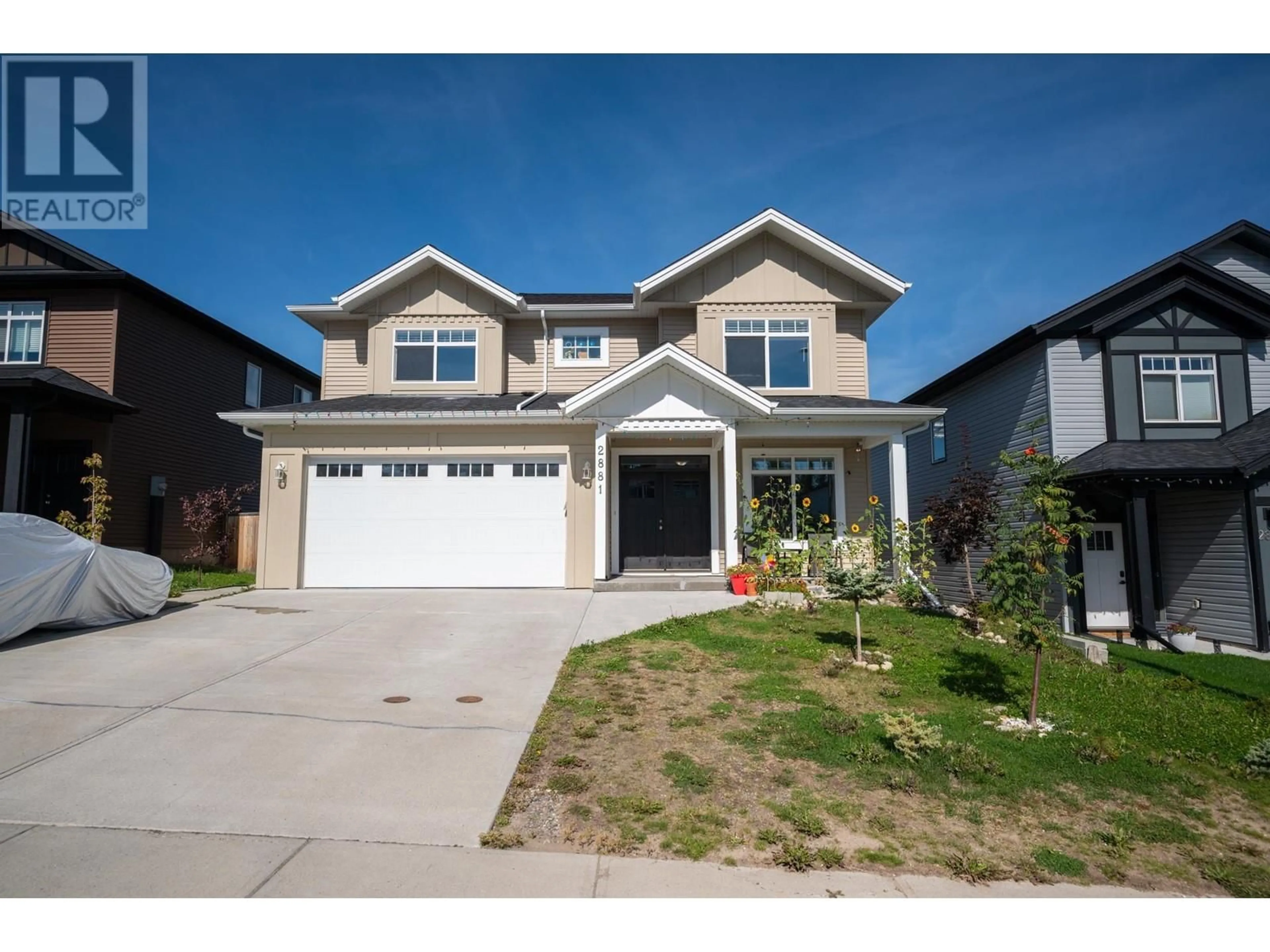 Frontside or backside of a home, the street view for 2881 VISTA RIDGE DRIVE, Prince George British Columbia V2N0G9