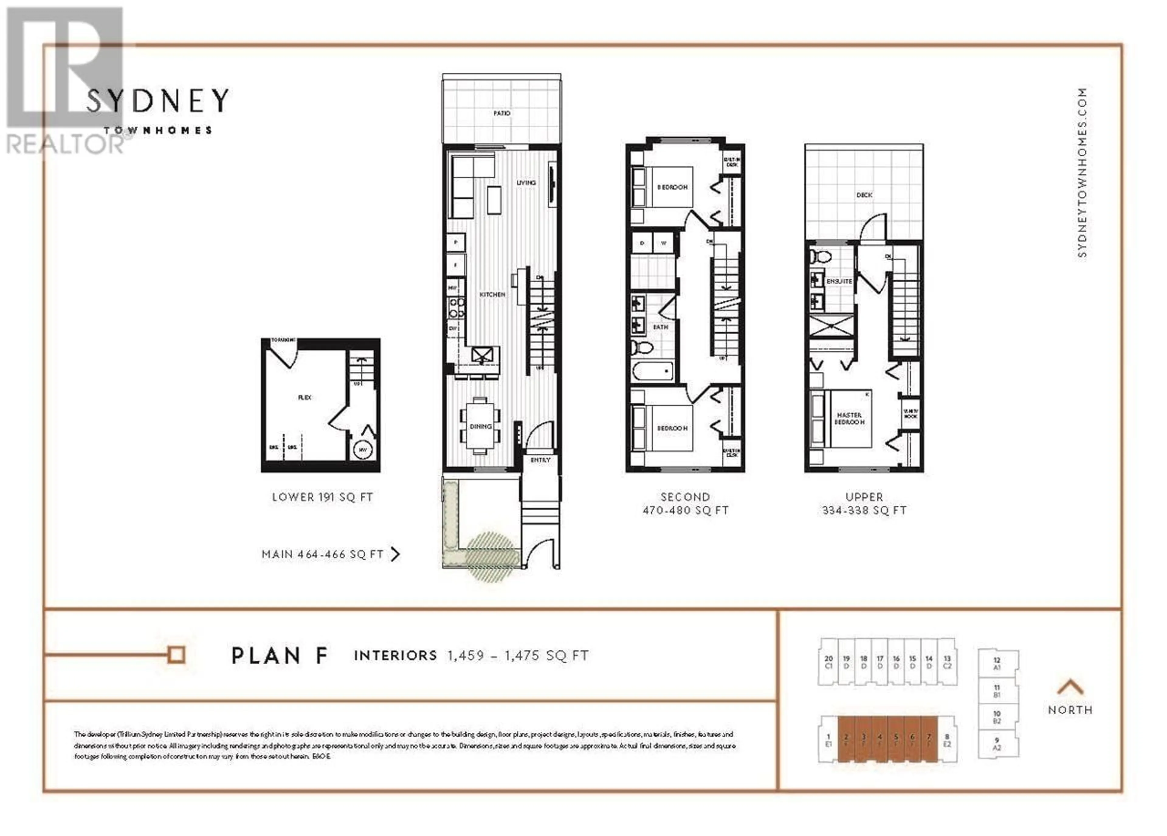 Floor plan for 103 609 SYDNEY AVENUE, Coquitlam British Columbia V3K3K1