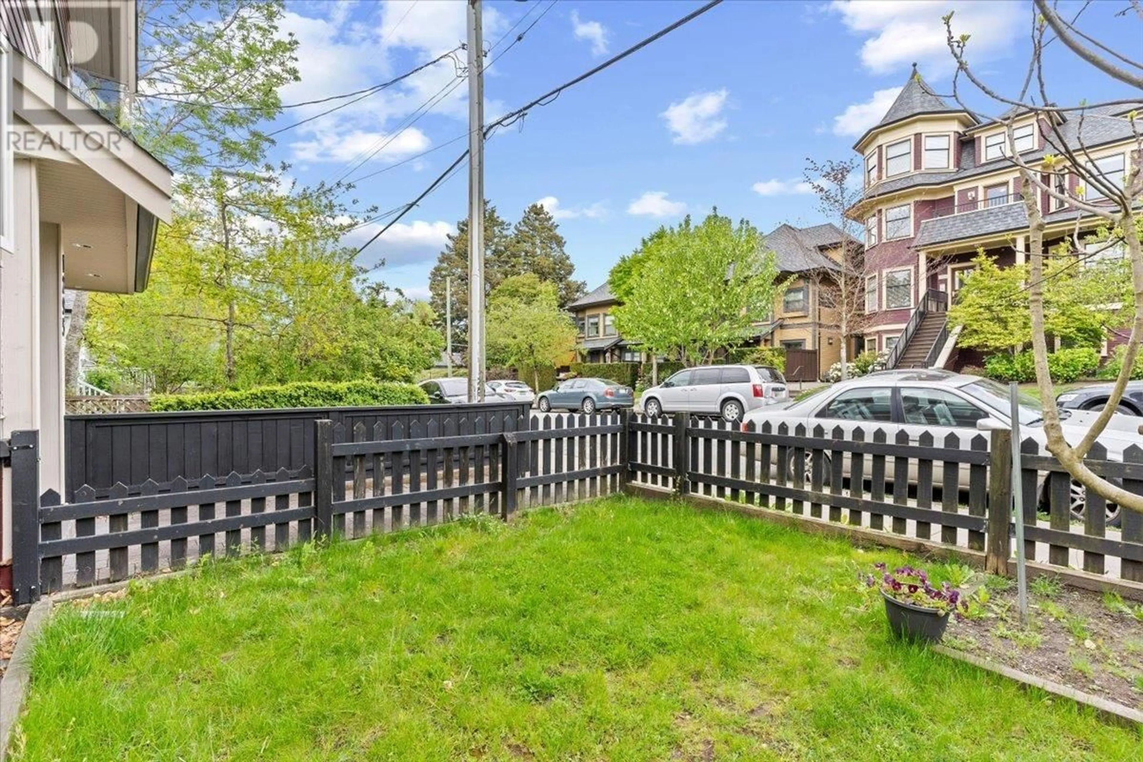 Patio, the fenced backyard for 1295 SALSBURY DRIVE, Vancouver British Columbia V5L4B1