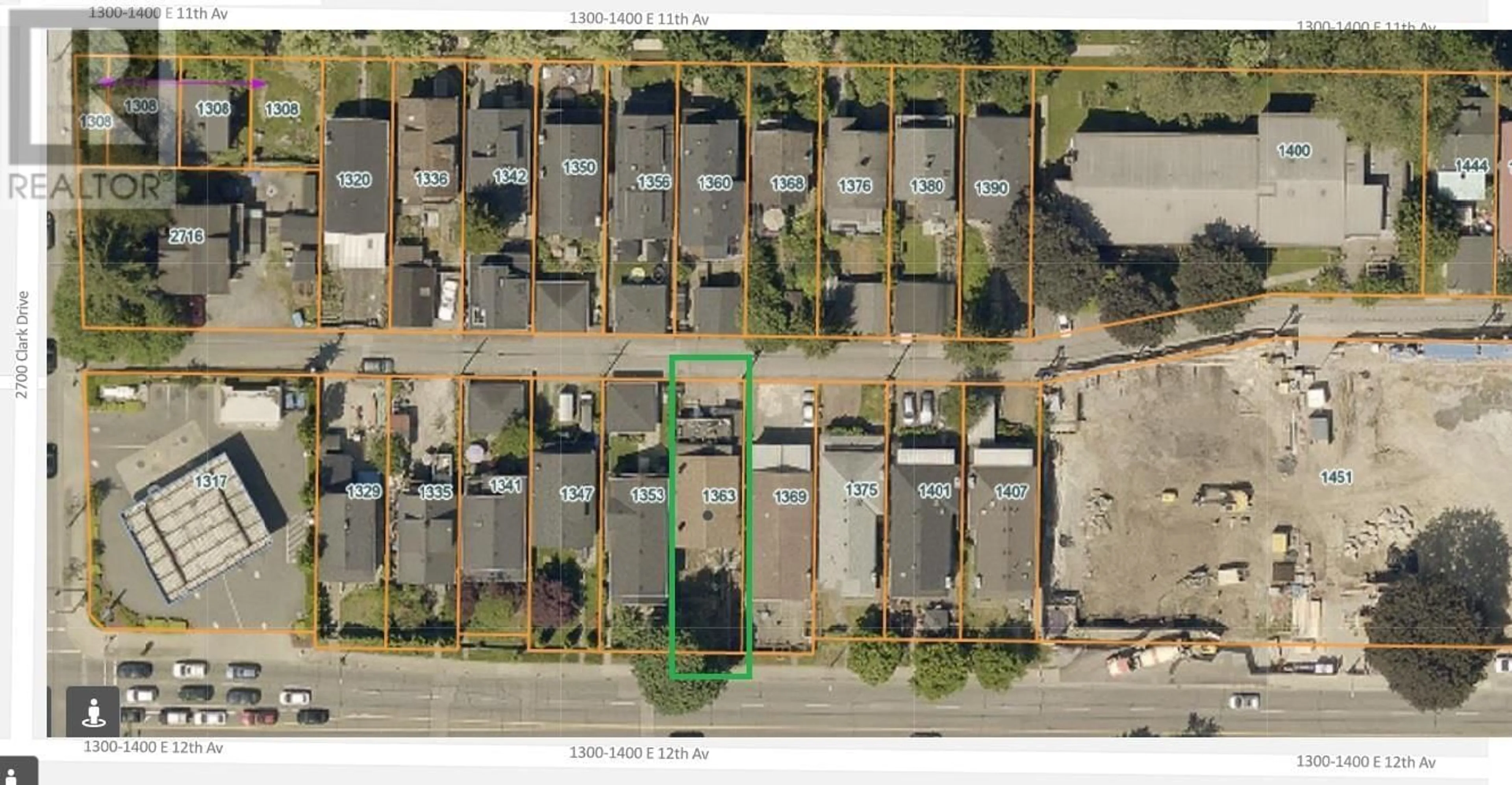 Parking for 1363 E 12TH AVENUE, Vancouver British Columbia V5N2A1